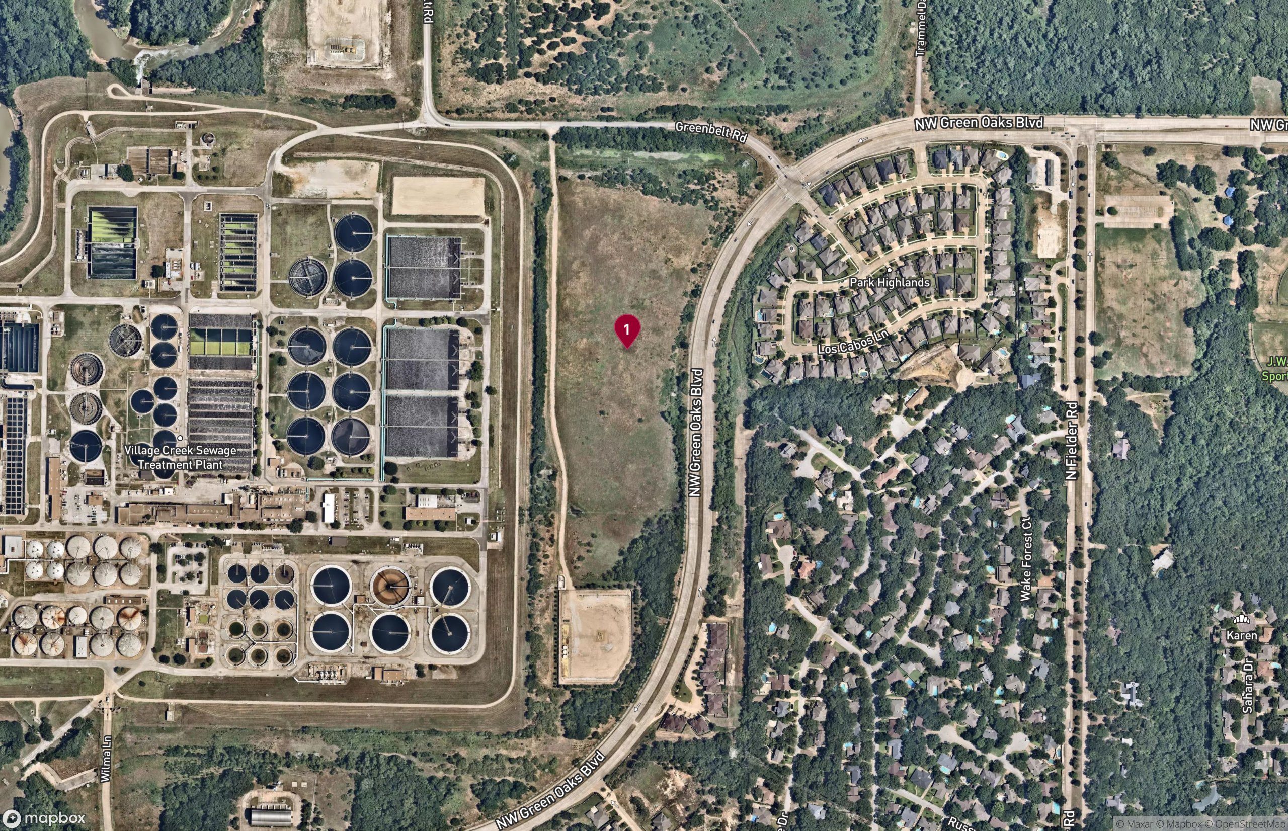 Industrial Property for Lease or Sale - NW Green Oaks Blvd & Greenbelt Rd, Arlington, Texas, 76012 (2)