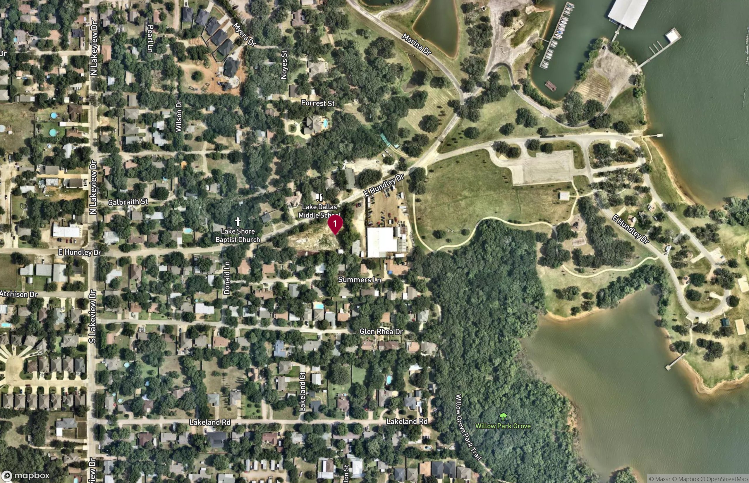 Industrial Property for Lease or Sale - 708 E Hundley Dr, Lake Dallas, Texas, 75065 (2)