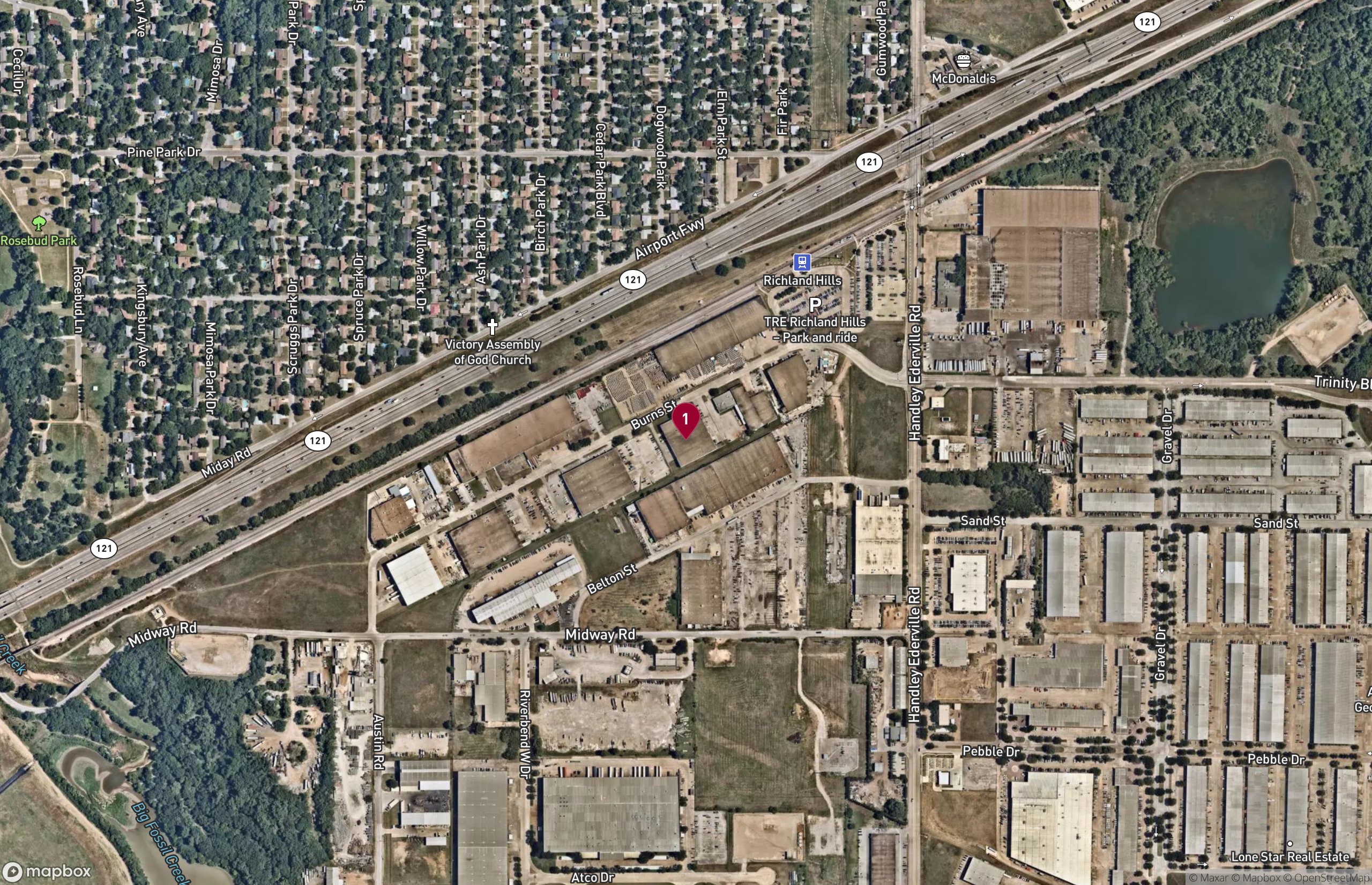 Industrial Property for Lease - 7204 Burns Street, Richland Hills, Texas, 76118 (2)