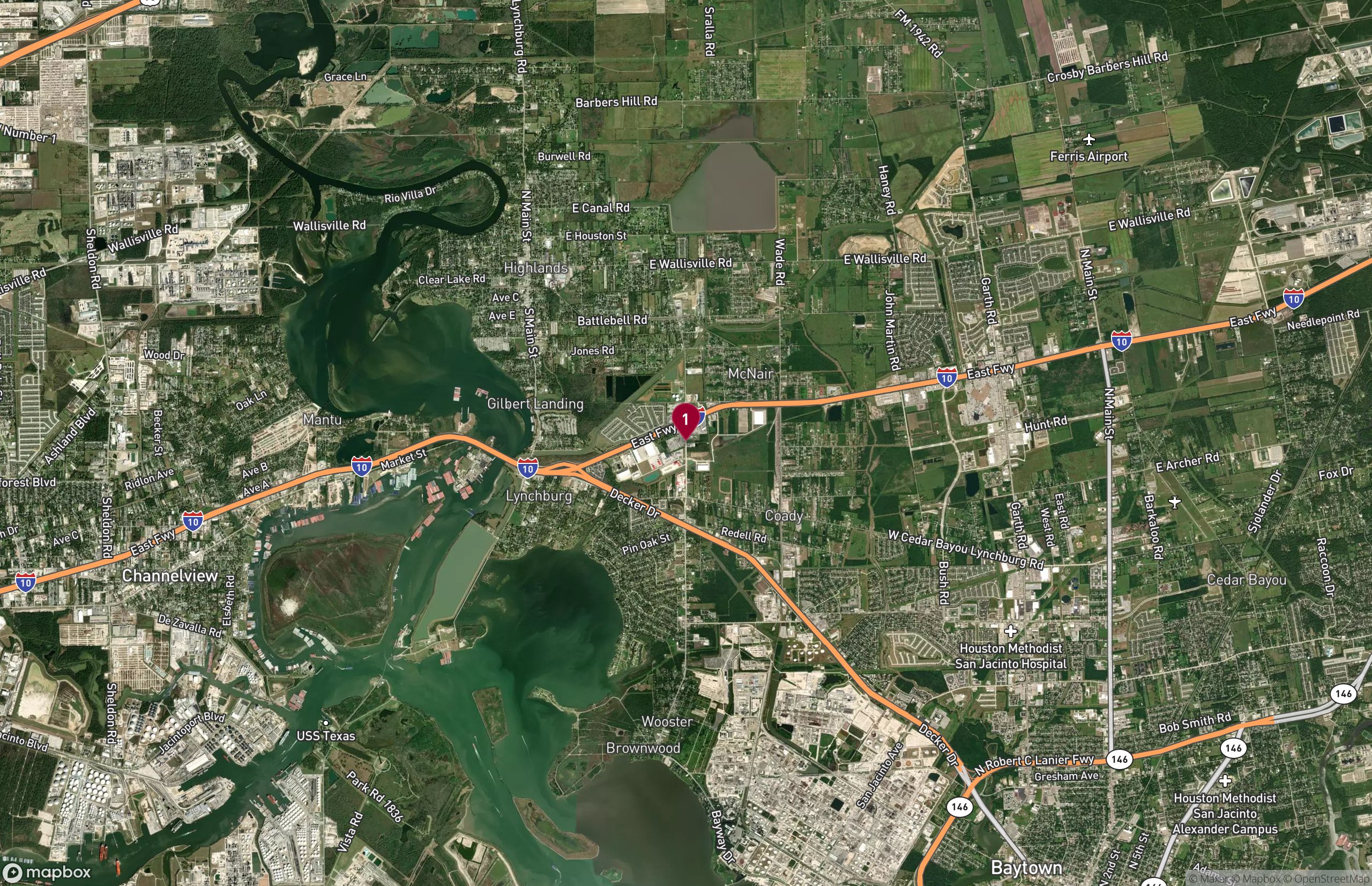 Industrial Property for Lease - 6510 Thompson Road, Baytown, Texas, 77521 (2)