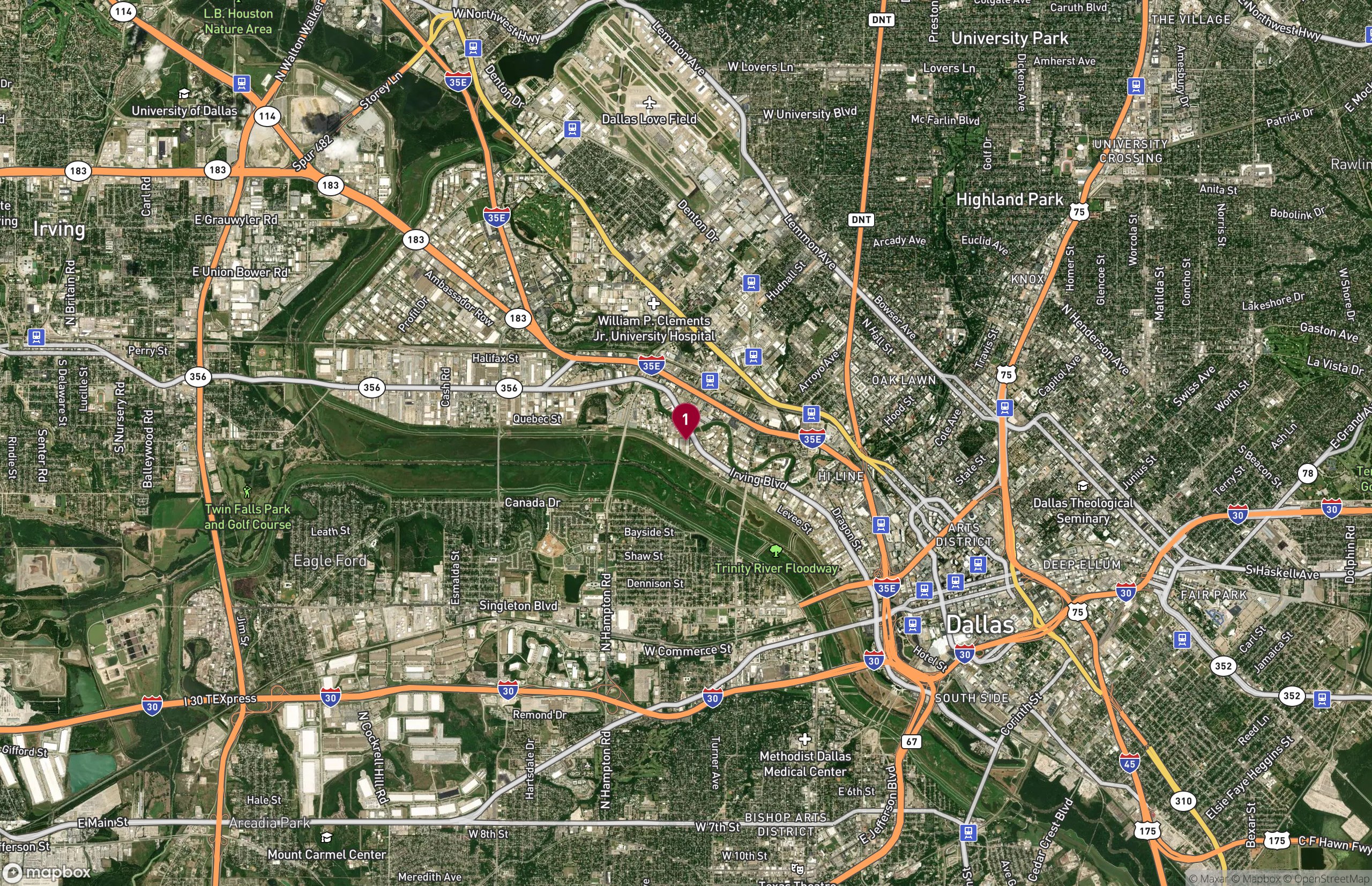 Industrial Property for Lease - 1184-1188 Quaker St, Dallas, Texas, 75207 (3)