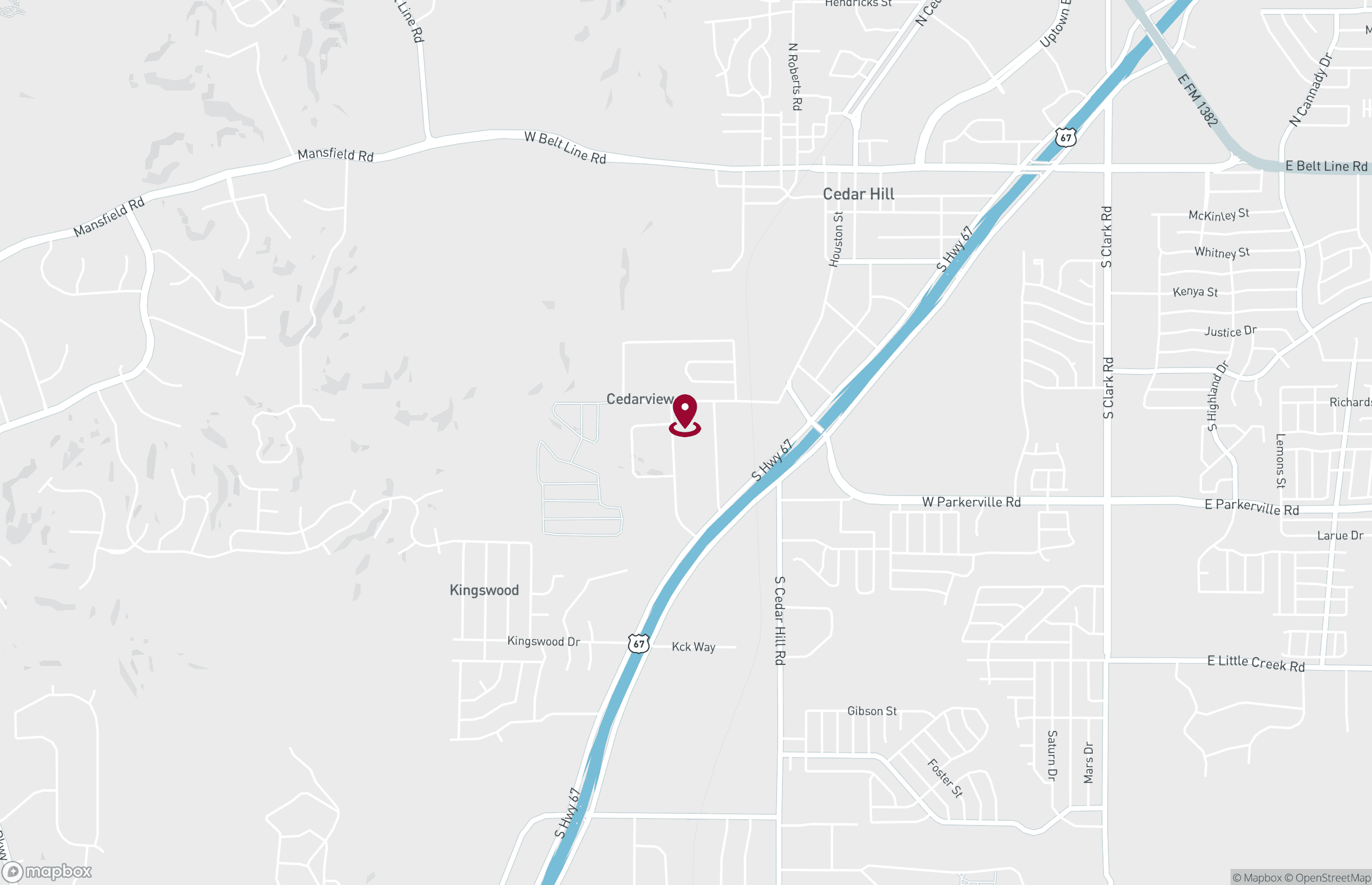 Map Industrial Property for Lease - 510 Jealouse Way, Cedar Hill, Texas, 75104 (9)