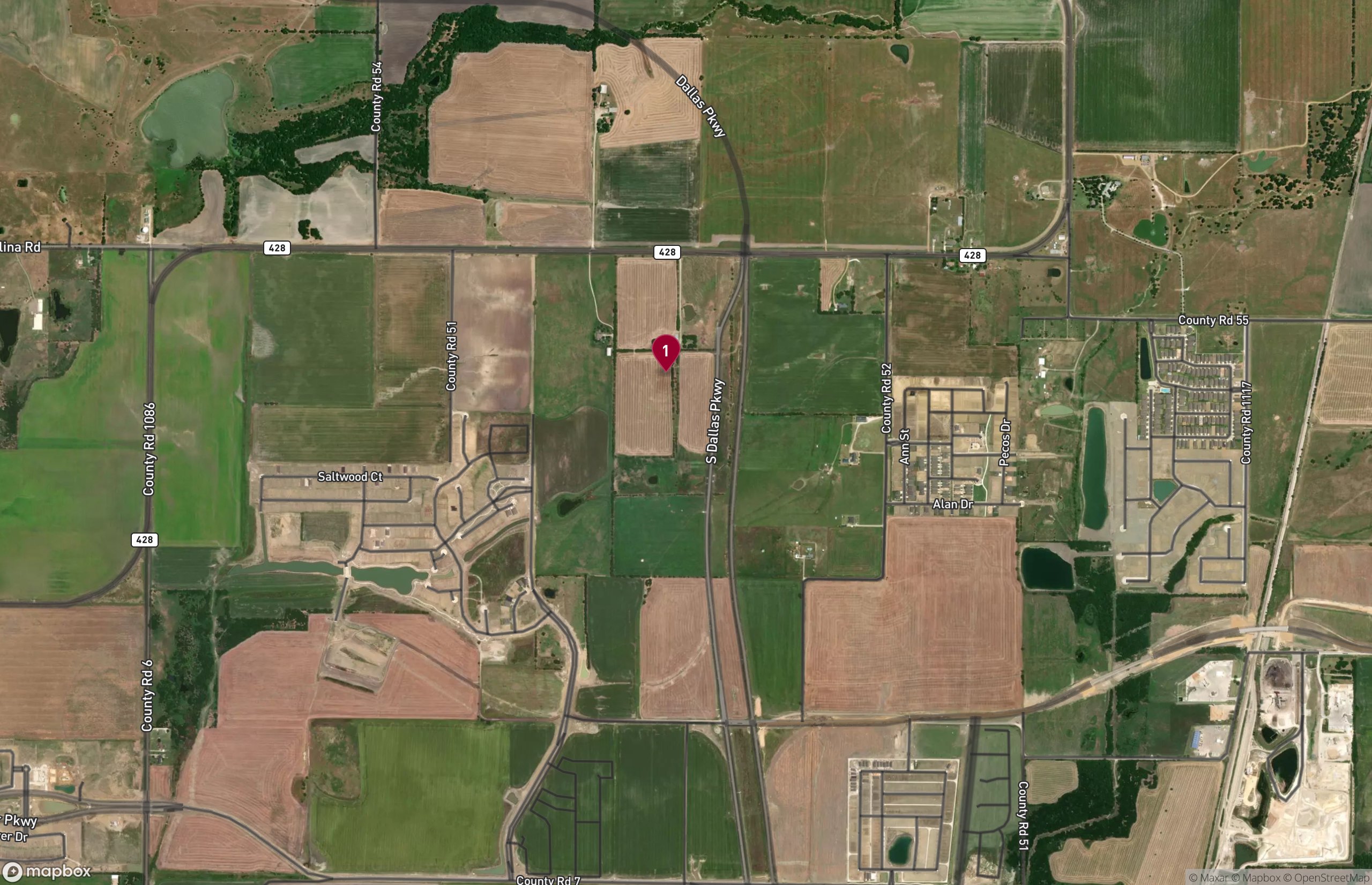 Land for Sale - SW Corner of DNT & Glendenning Pky, Celina, Texas (2)