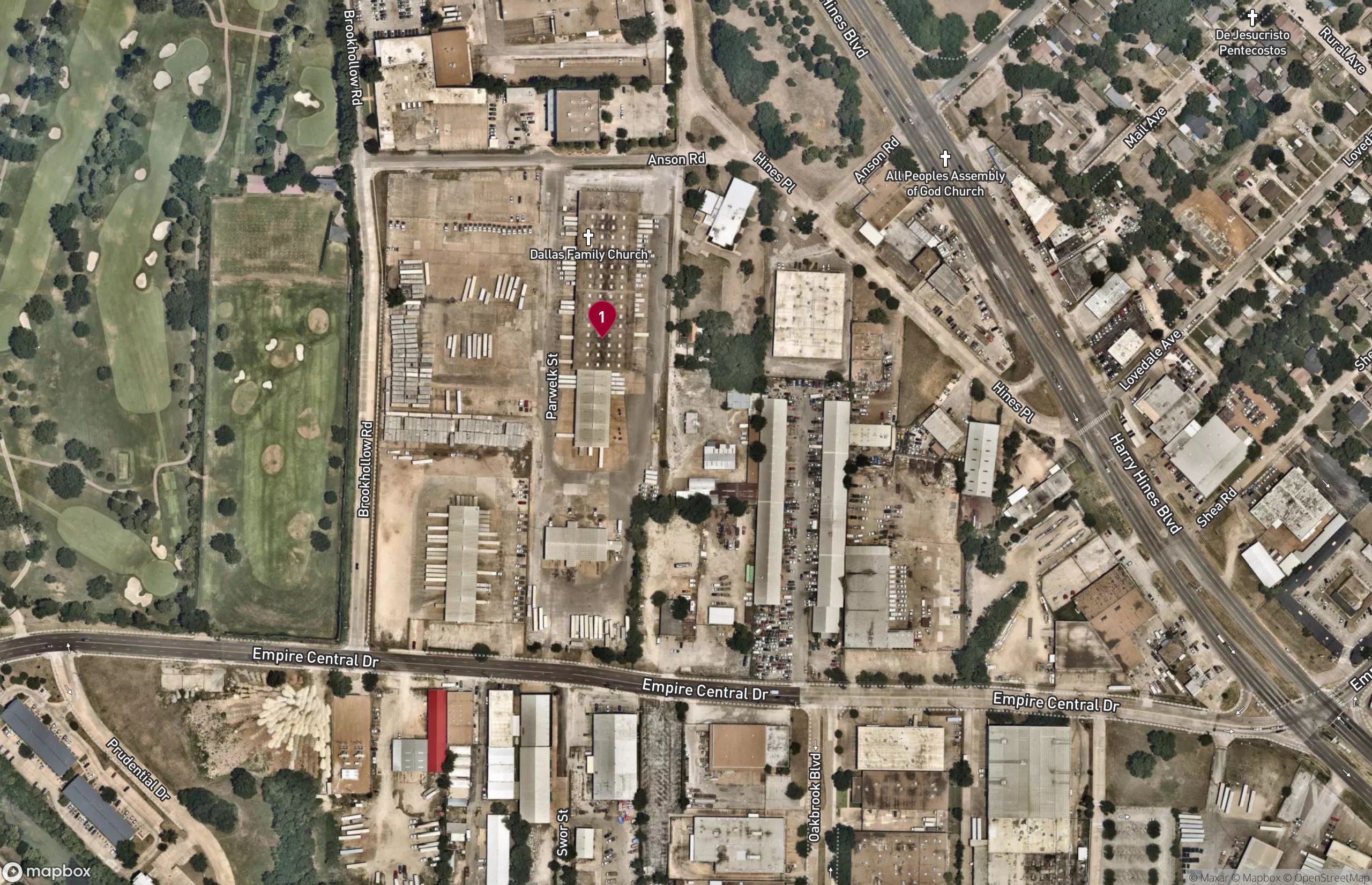 Industrial Property for Lease - 1773 Empire Central Drive, Dallas, Texas, 75235 (2)