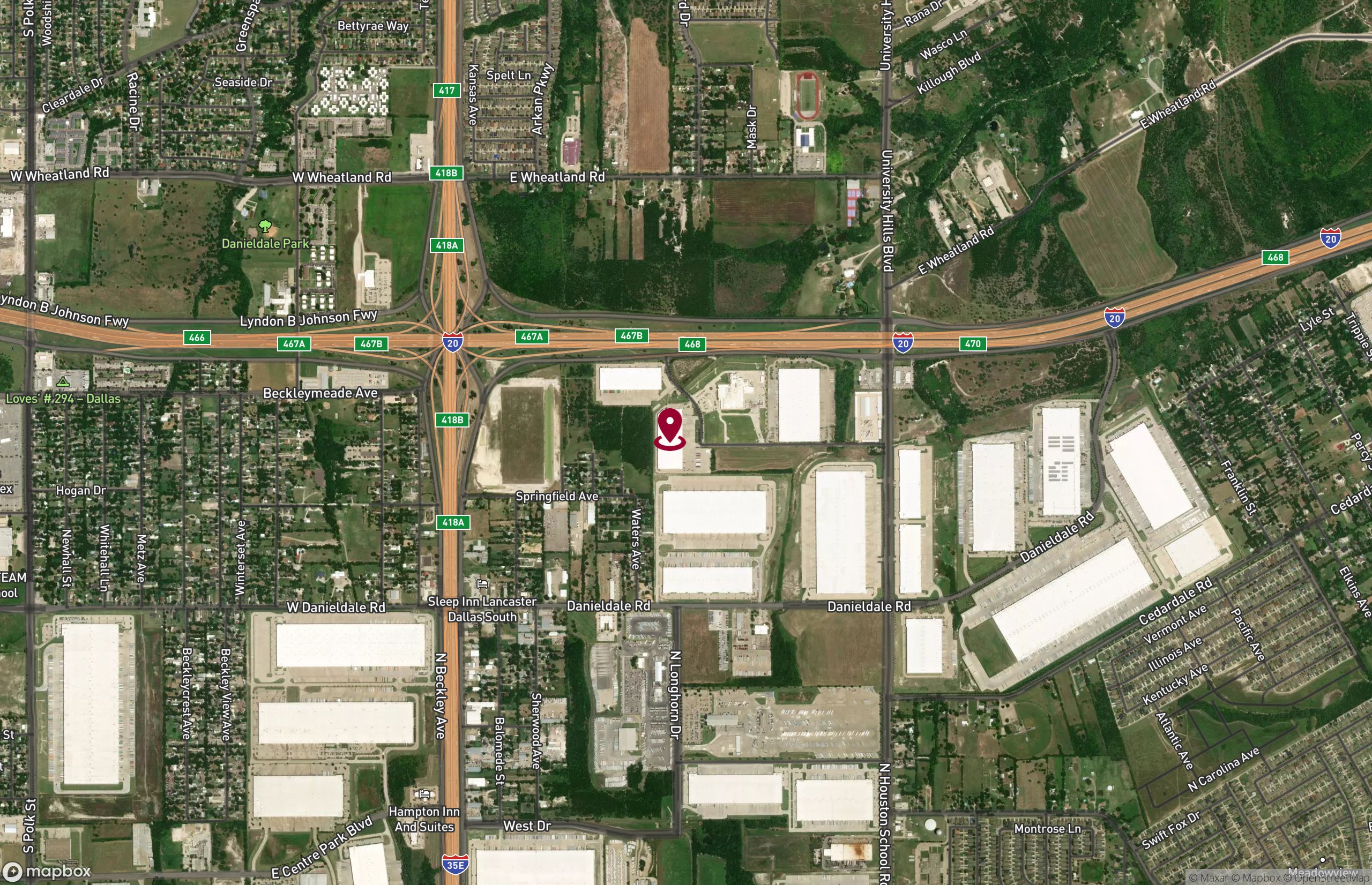 Industrial Property for Lease - 3901 Corporate Dr, Lancaster, Texas, 75134 (2)
