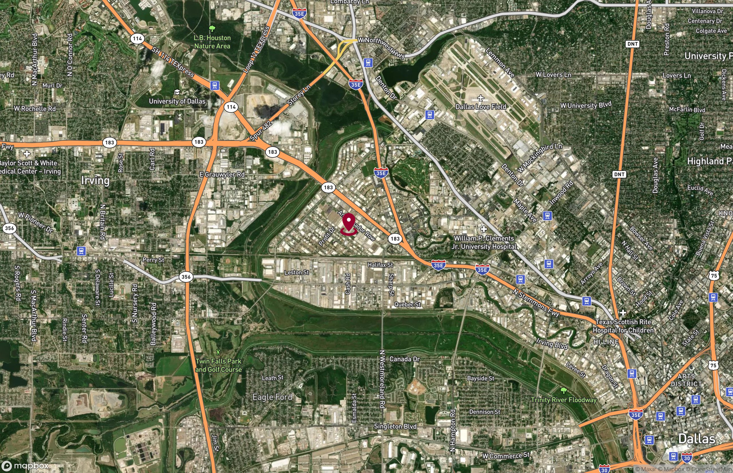 Industrial Property for Lease - 8607 Ambassador Row, Dallas, Texas, 75247 (2)