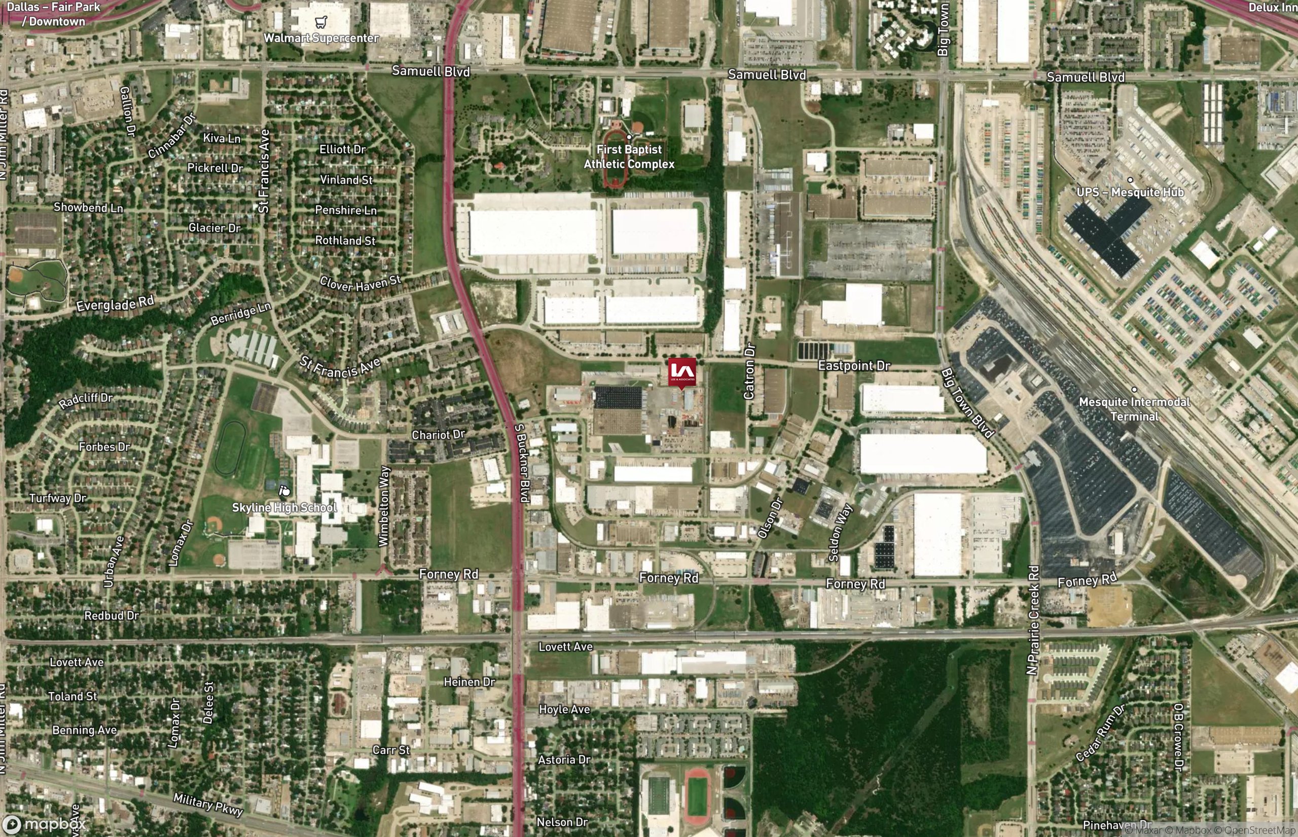 Industrial Property for Lease or Sale - 8300-8310 Eastpoint Dr, Dallas, Texas, 75227 (3)