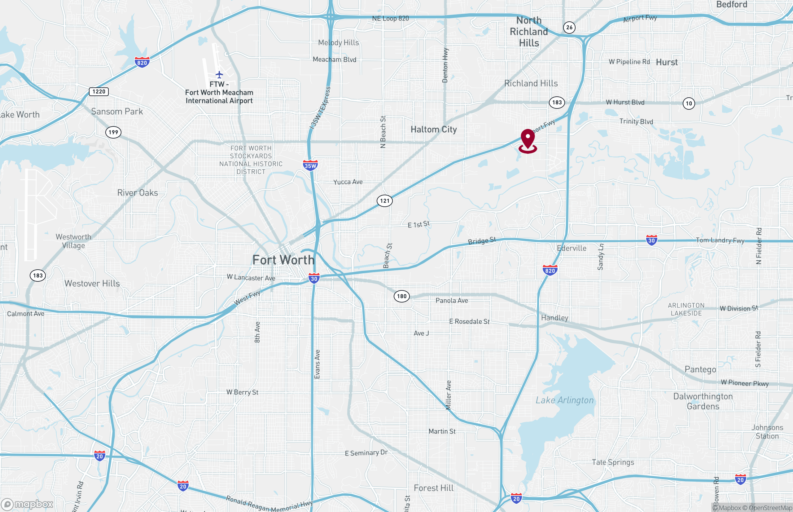 Industrial Property for Lease - 7100-7108 Burns St, Richland Hills, Texas, 76118 (2)