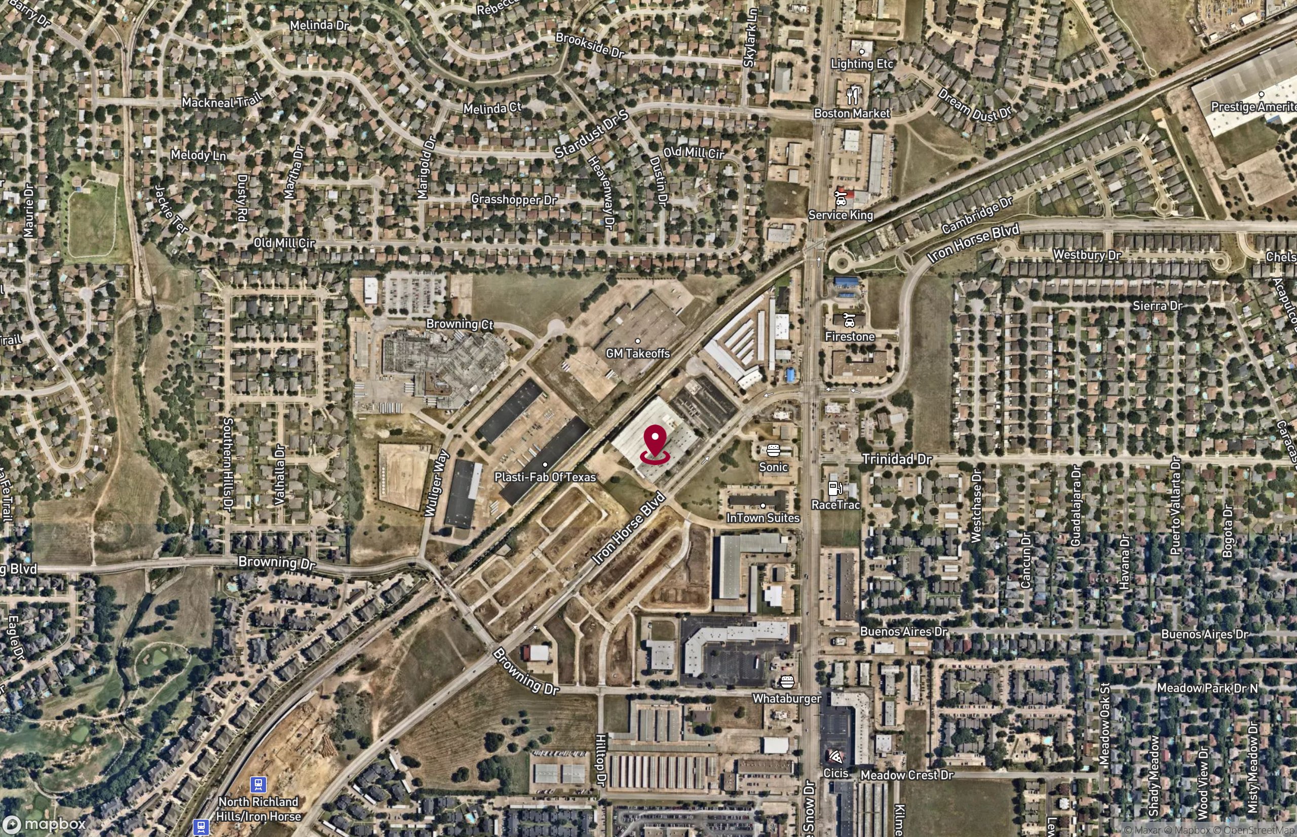 Industrial Property for Lease or Sale - 6625 Iron Horse Blvd, North Richland Hills, Texas, 76180 (2)