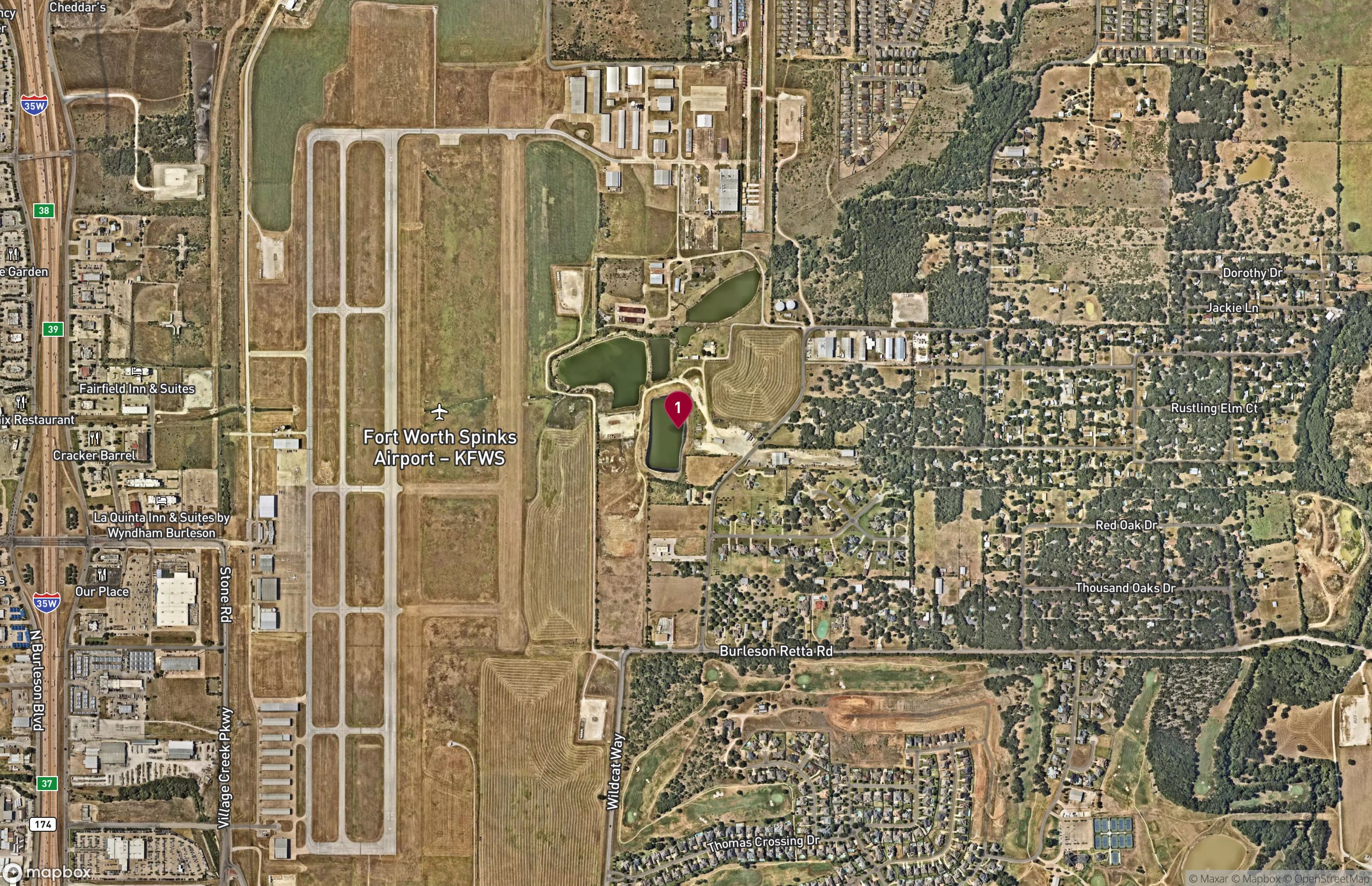 Land for Sale - 13000 Oak Grove South, Fort Worth, Texas, 76028 (2)