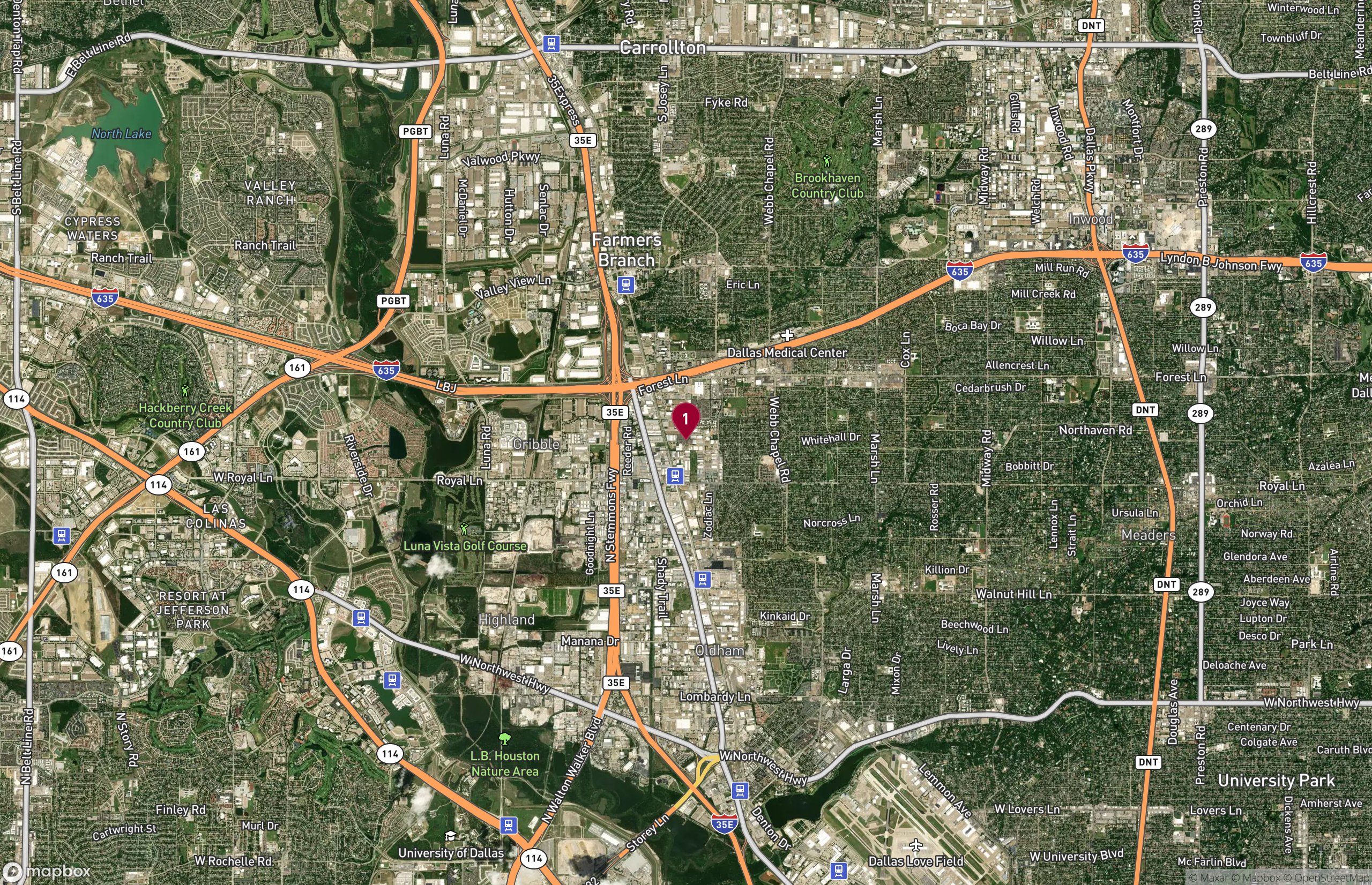 Industrial Property for Lease or Sale - 2707 Satsuma Drive, Dallas, Texas, 75229 (2)