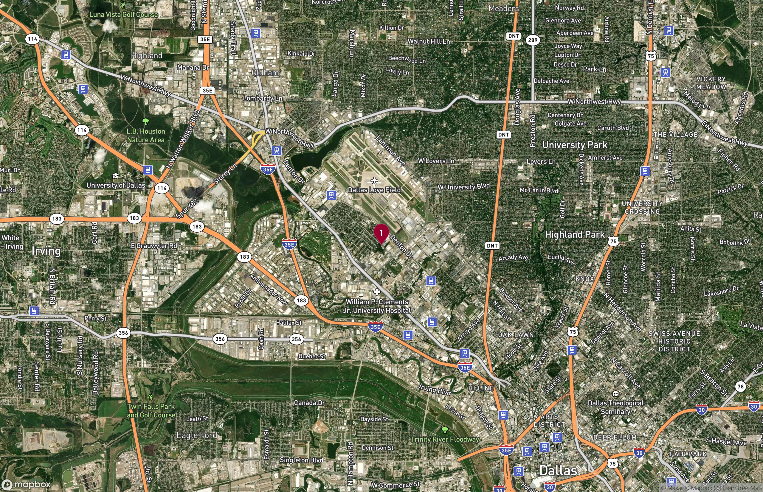 Industrial Property for Lease - 6901 Maple Avenue, Dallas, Texas, 75235 (2)