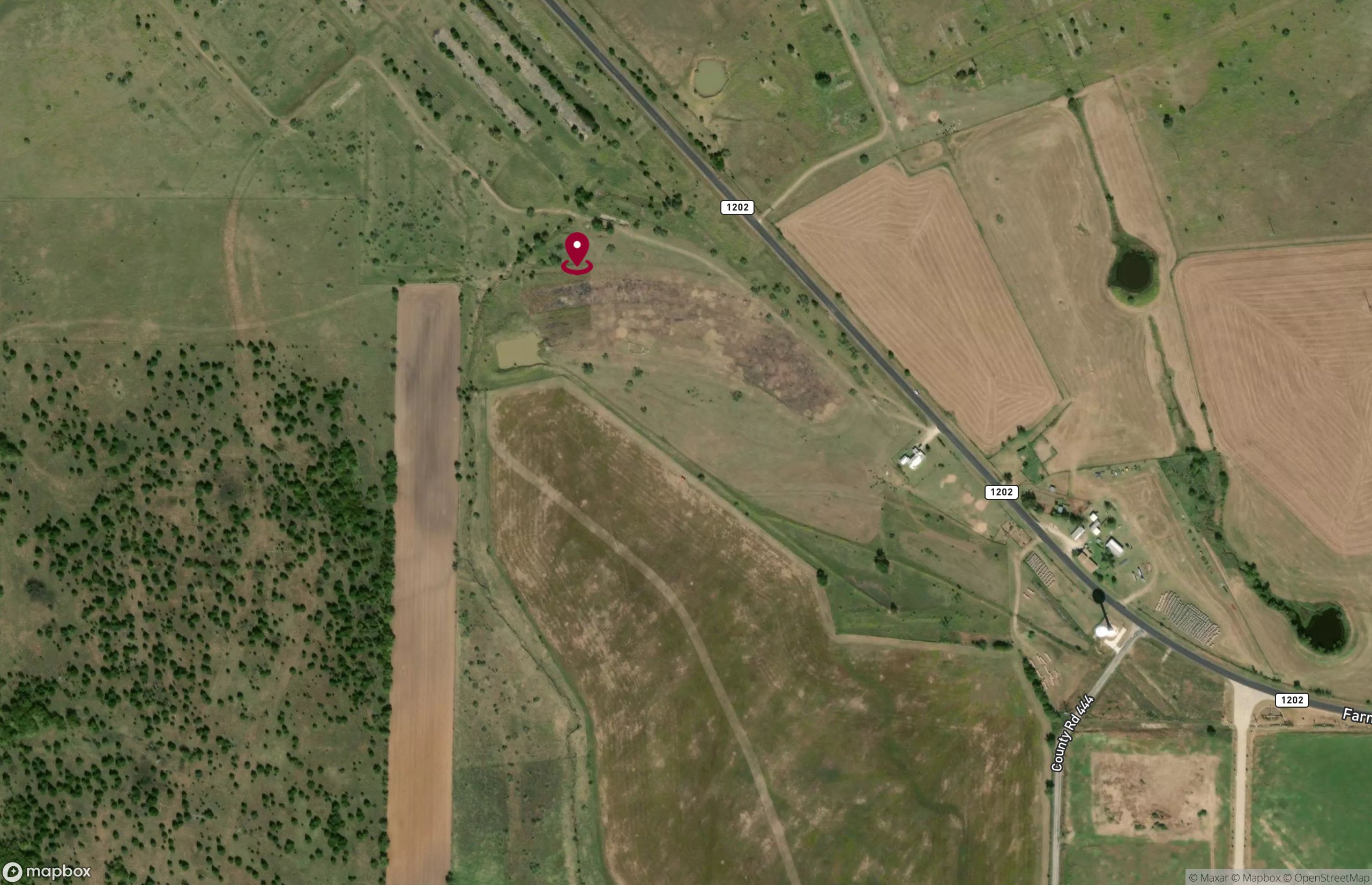 Map Industrial Property for Lease or Sale - Cr 1202 & 444, Gainesville, Texas, 76241 (2)