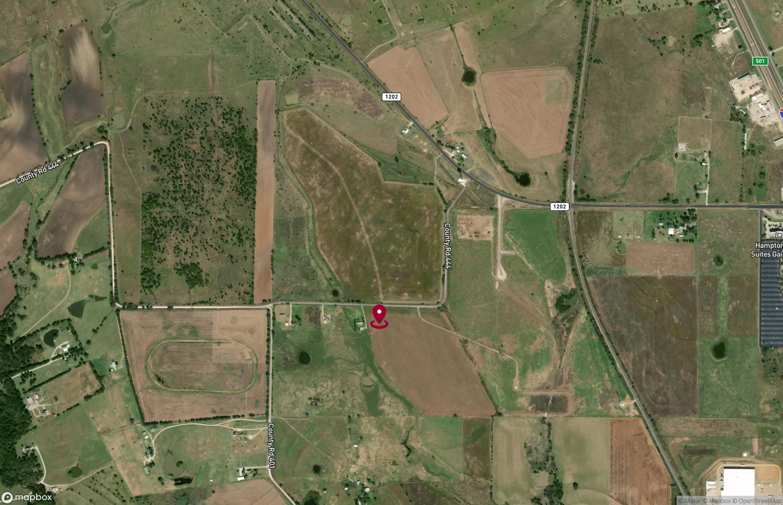 Map Industrial Property for Lease or Sale - Cr 1202 & 444, Gainesville, Texas, 76241 (2)