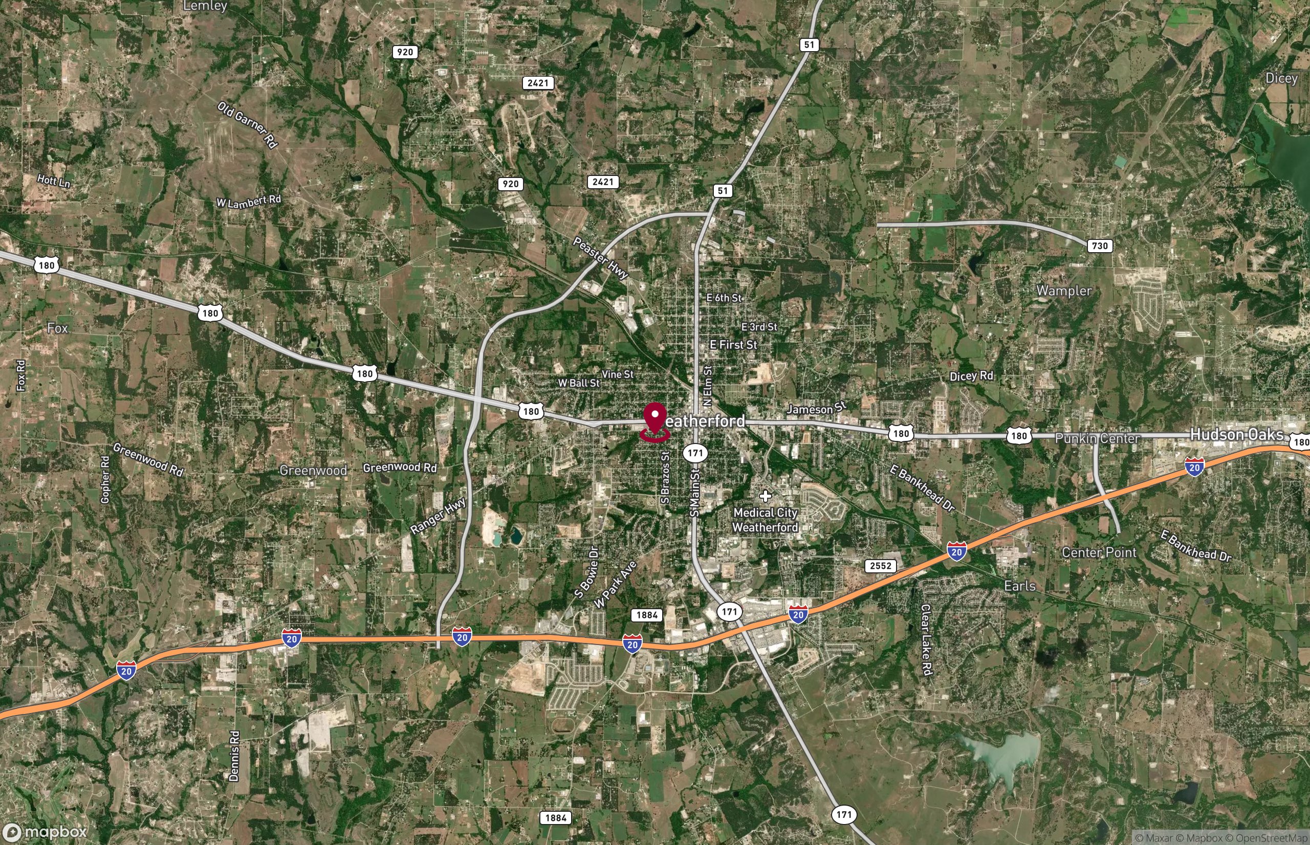 Retail Property for Lease - 501 Palo Pinto St, Weatherford, Texas, 76086 (2)