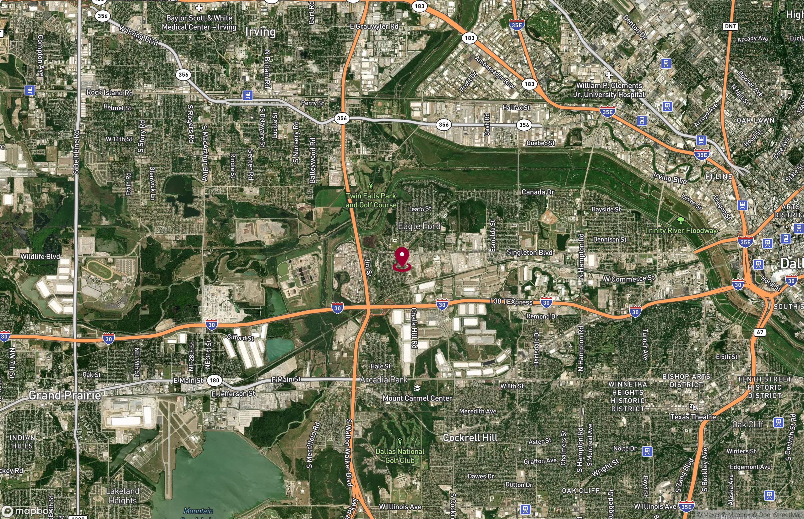 Industrial Property for Sale - 2703 Chalk Hill Rd Building 1, Dallas, Texas, 75212 (2)