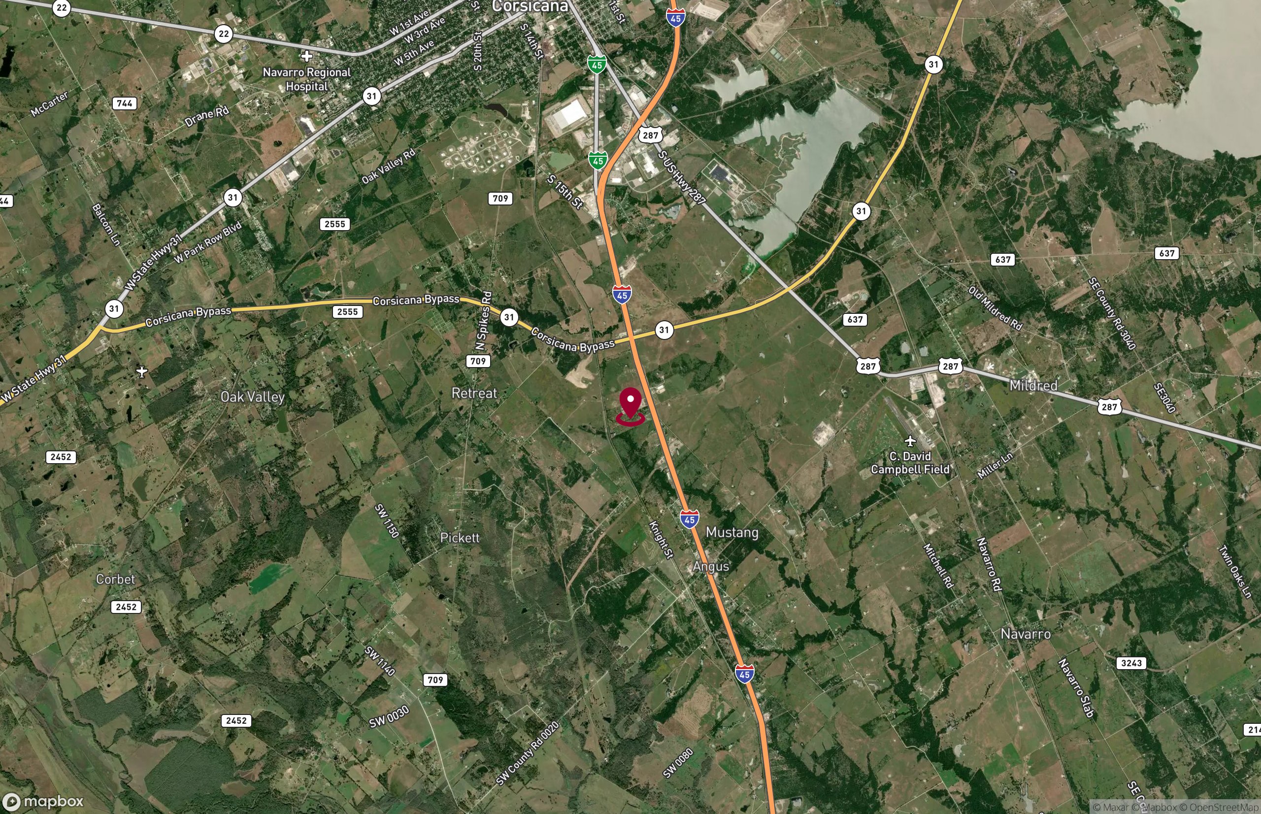 Industrial Property for Lease or Sale - 5500 S Interstate 45, Corsicana, Texas, 75109 (2)