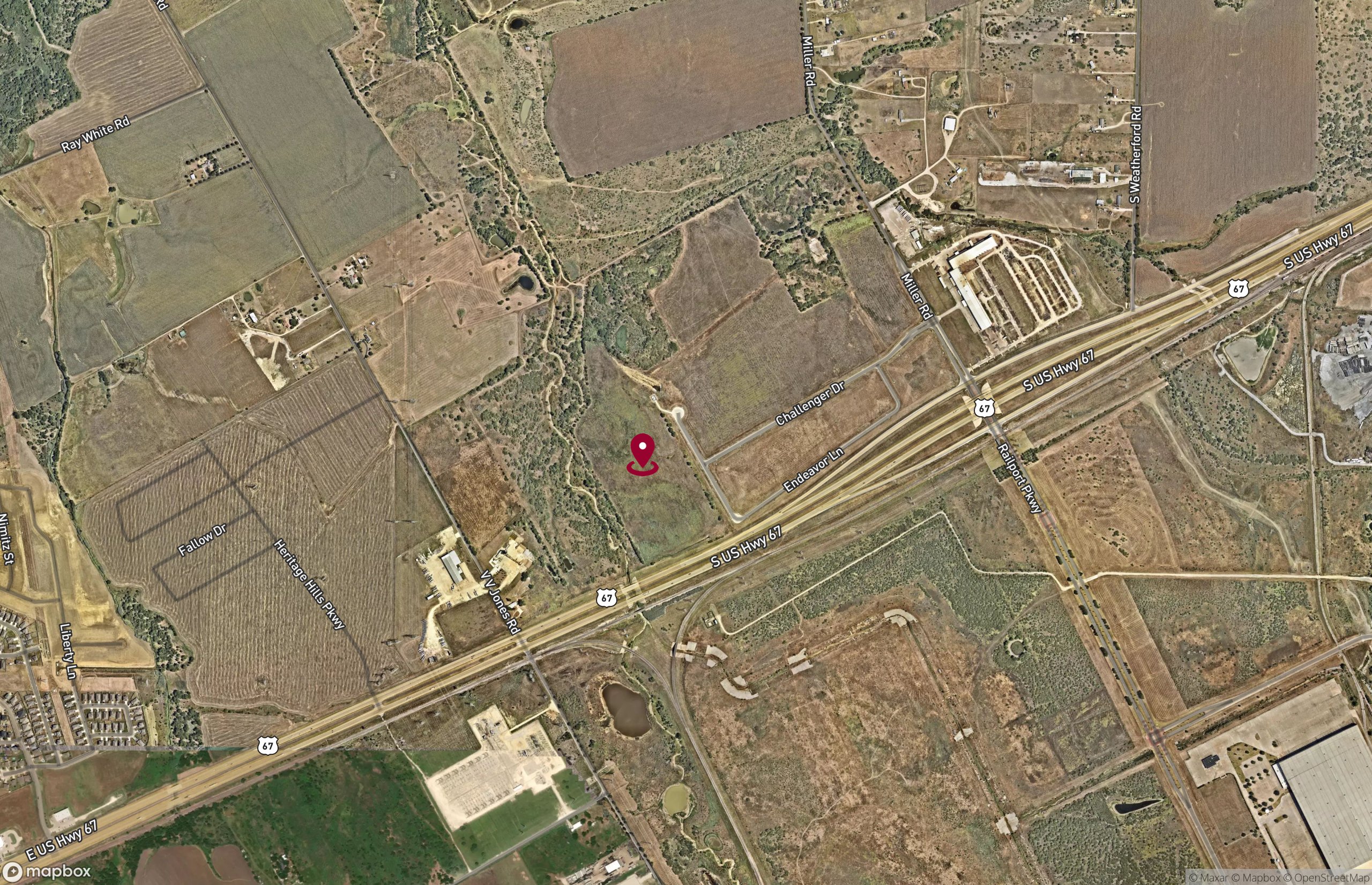 Map Industrial Property for Lease - TBD Discovery Ln, Midlothian, Texas, 76065 (2)