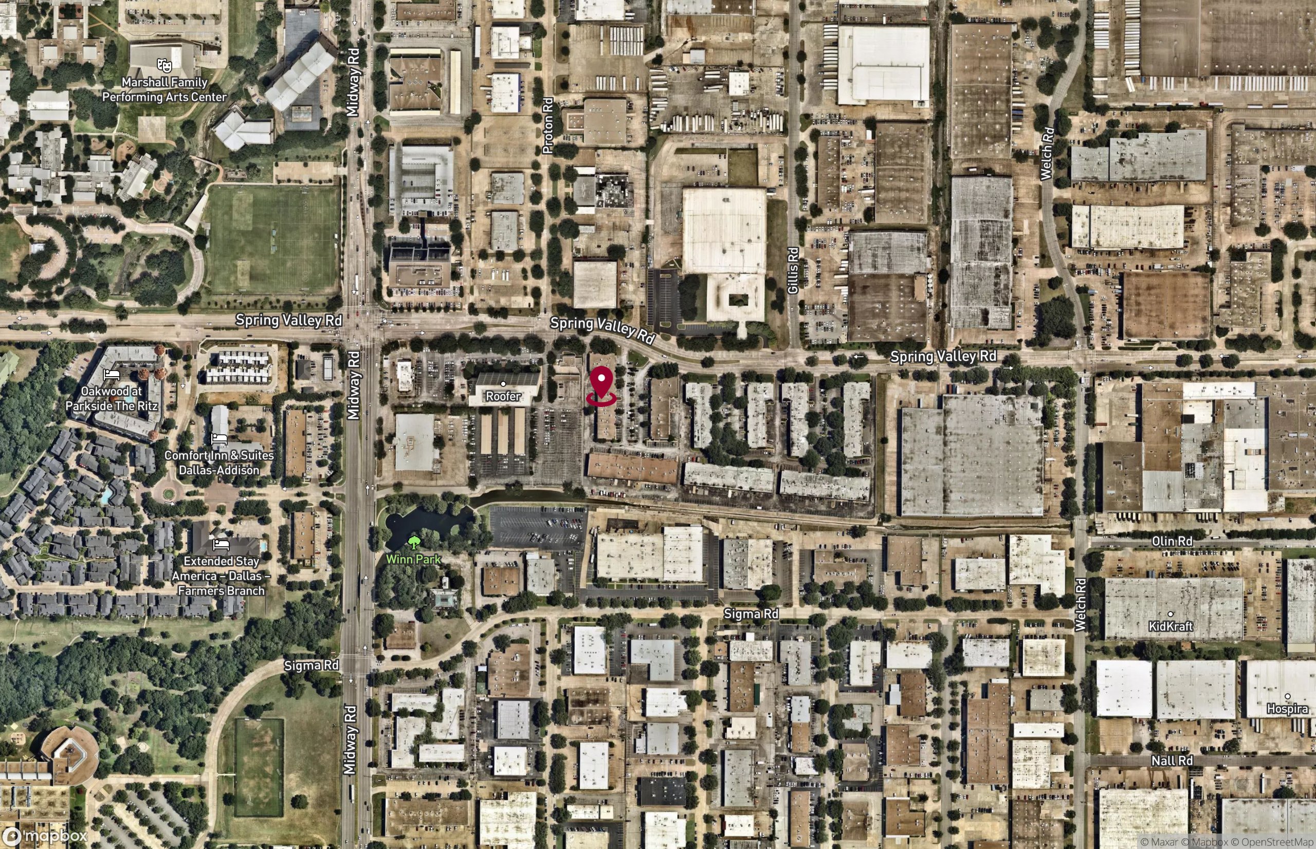 Industrial Property for Lease - 4200-4240 Spring Valley Rd, Dallas, Texas, 75244 (2)