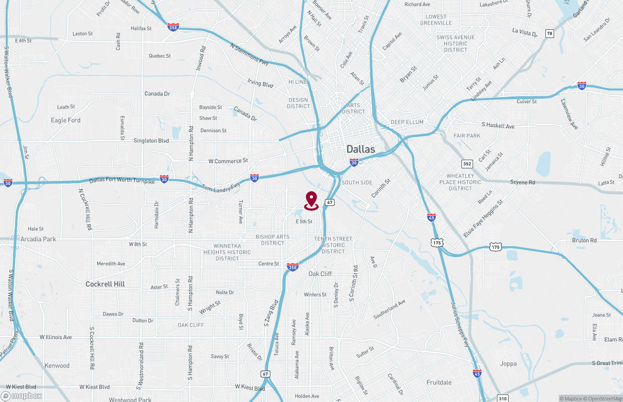 Land for Sale - 711 Colorado, Dallas, Texas, 75203 (2)