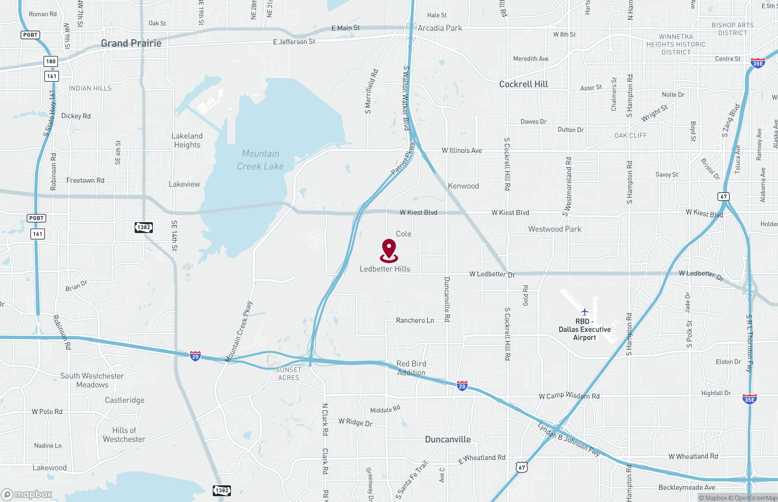 Map Land for Sale - 3829 S Ledbetter Dr, Dallas, Texas, 75236 (2)