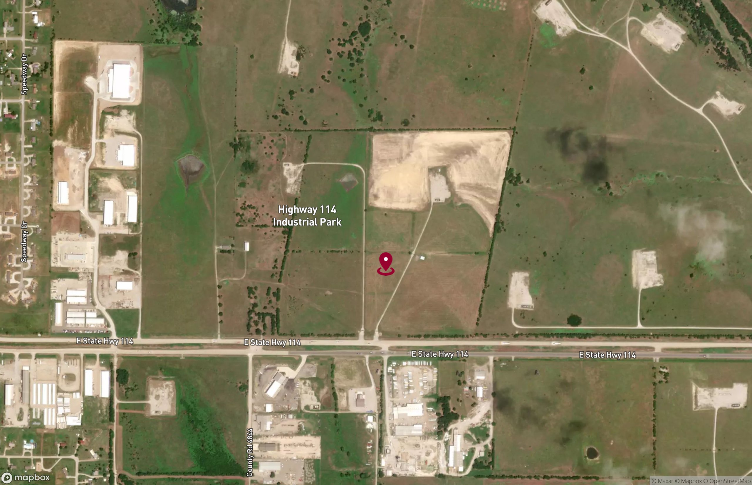 Map Industrial Property for Lease - 155 Tiger, Rhome, Texas, 76078 (2)