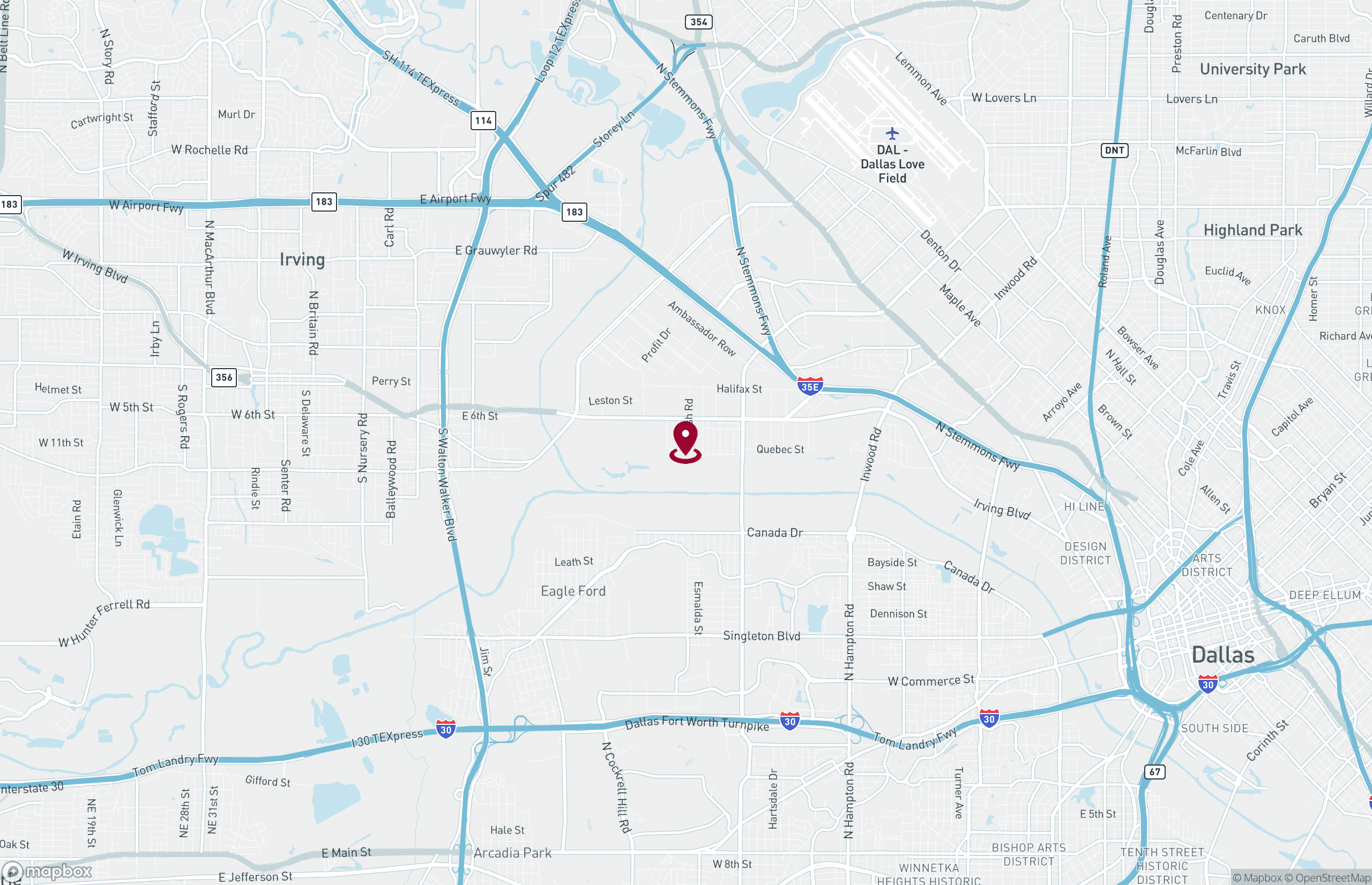 Industrial Property for Lease or Sale - 4835 Cash Rd, Dallas, Texas, 75247 (2)