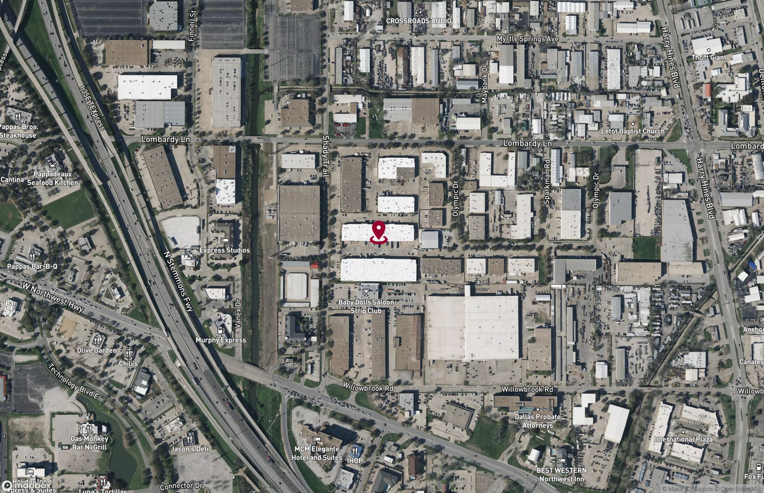 Industrial Property for Lease - 10430 Shady Trail, Dallas, Texas, 75220 (2)