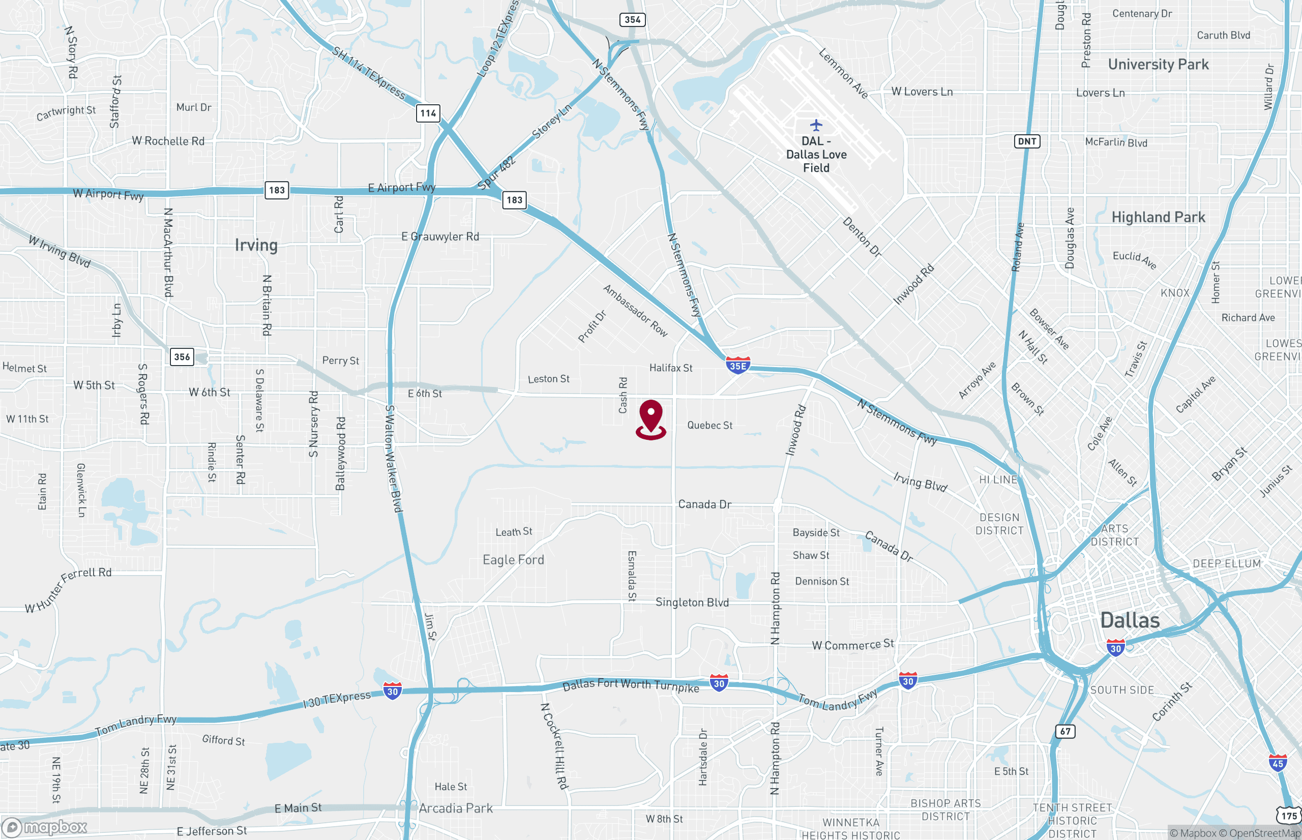 Industrial Property for Lease or Sale - 4739 Don Dr, Dallas, Texas, 75247 (2)