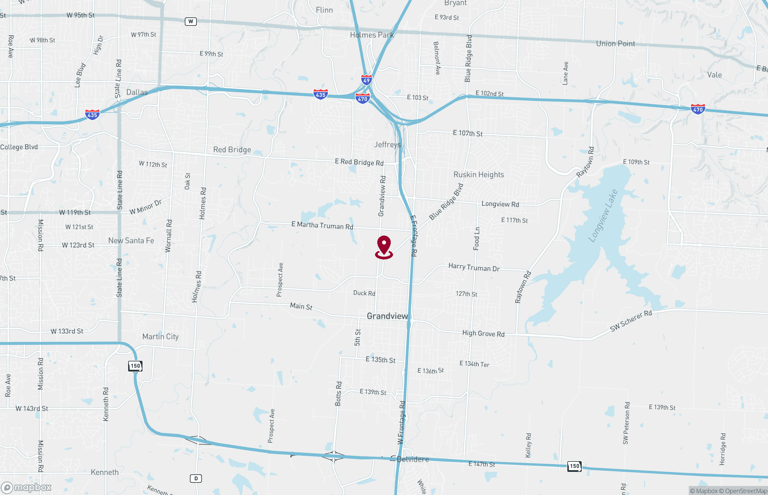 Map Industrial Property for Lease - 11971 Grandview Rd, Grandview, Missouri, 64030 (2)
