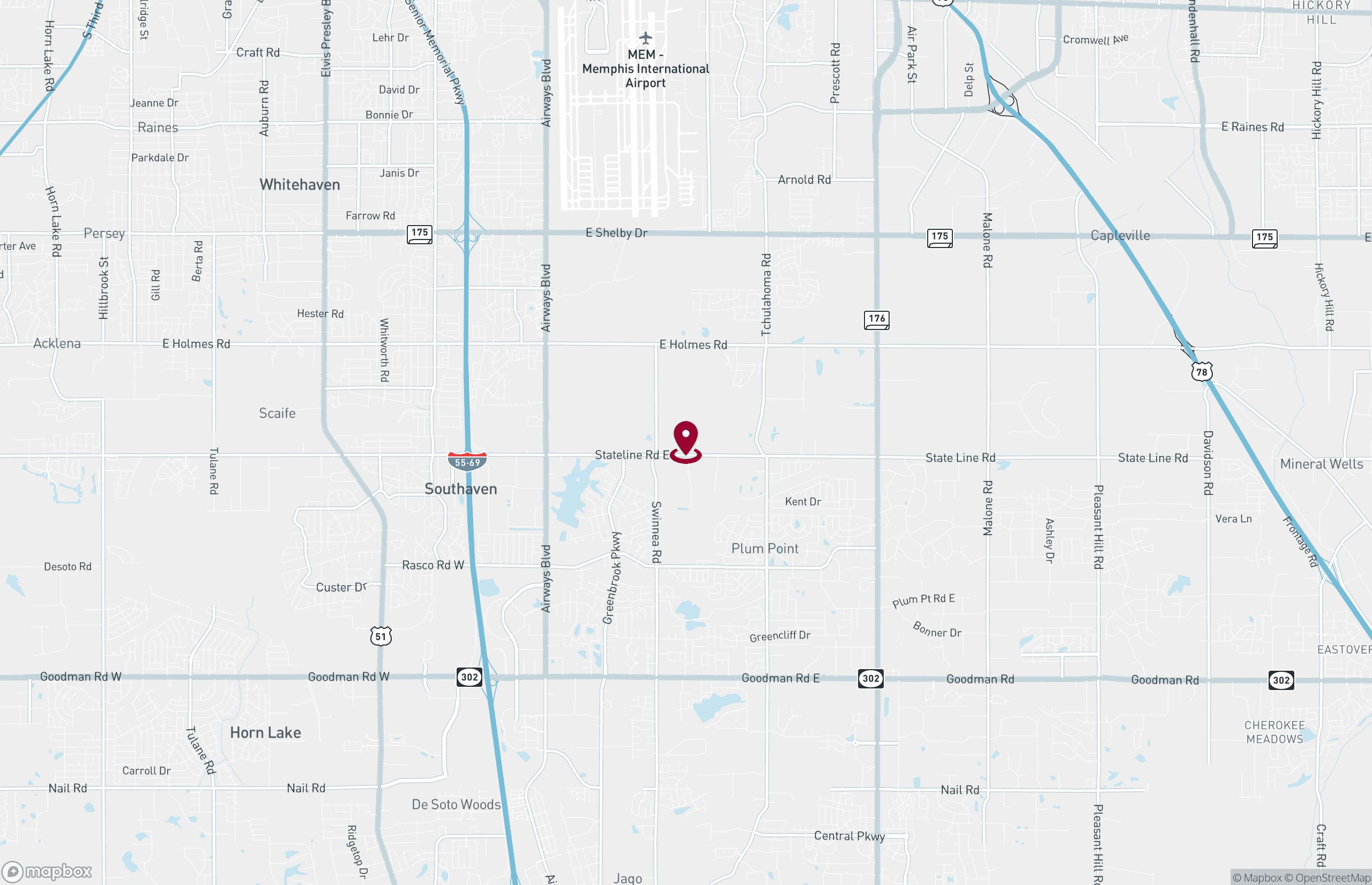 Industrial Property for Lease - 1280 Stateline Rd E, Southaven, Mississippi, 38671 (2)