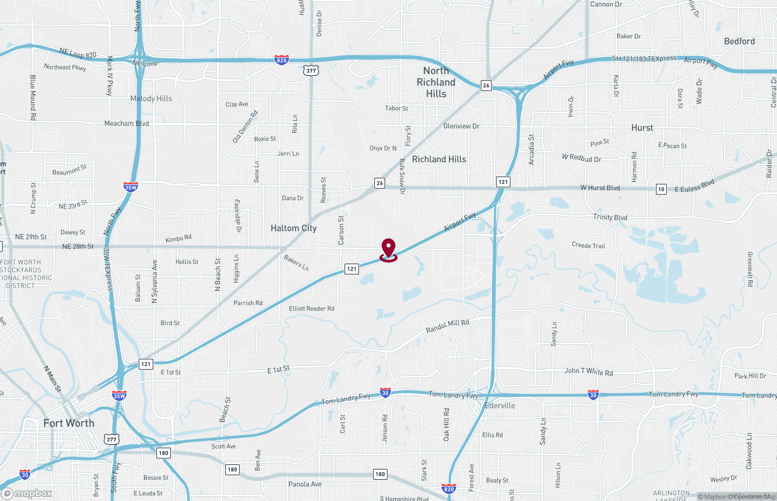 Map Land for Sale - 6120 Midway Rd, Fort Worth, Texas, 76117 (2)
