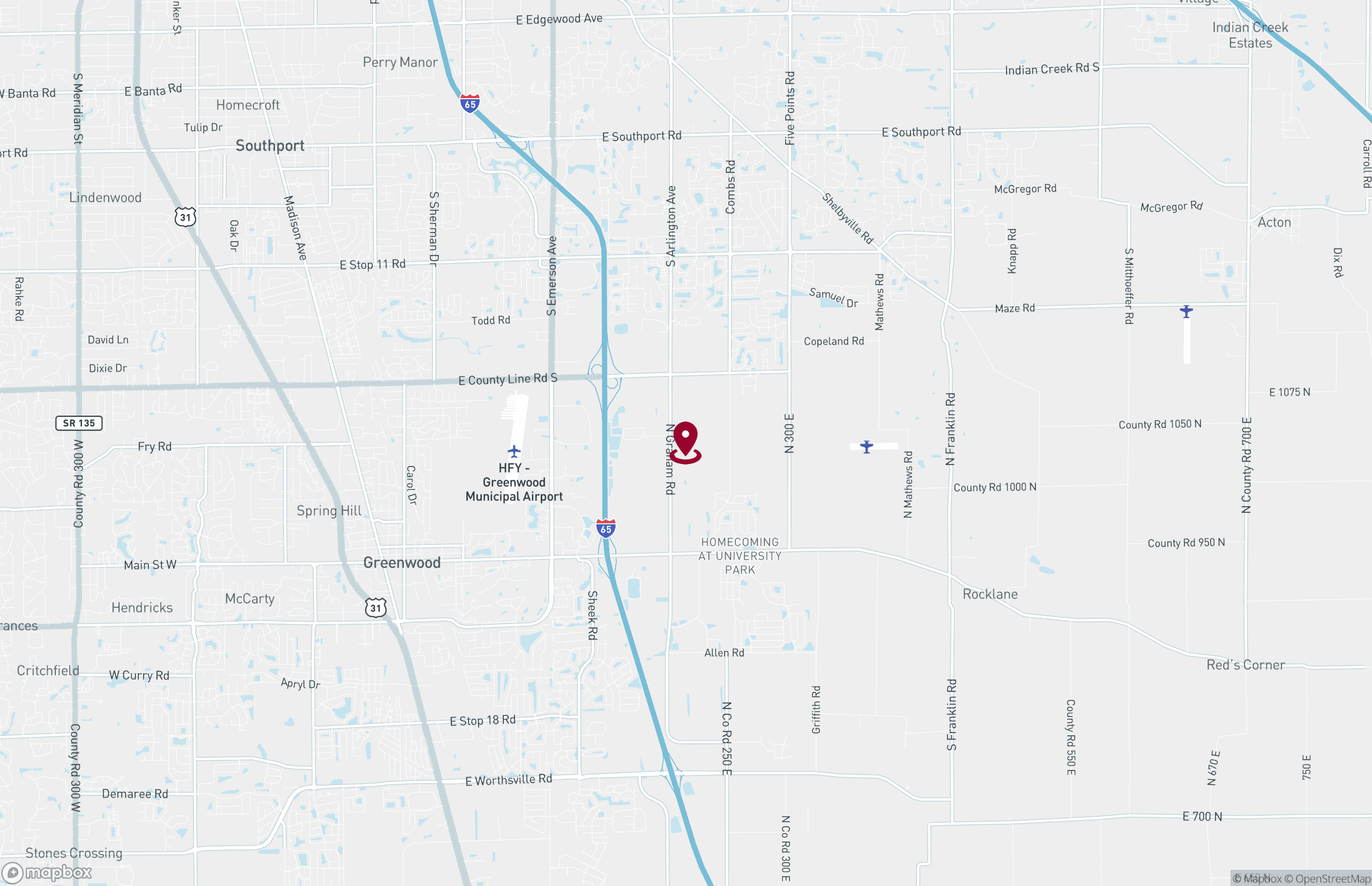 Industrial Property for Lease - 955 N Graham Rd, Greenwood, Indiana, 46143 (2)