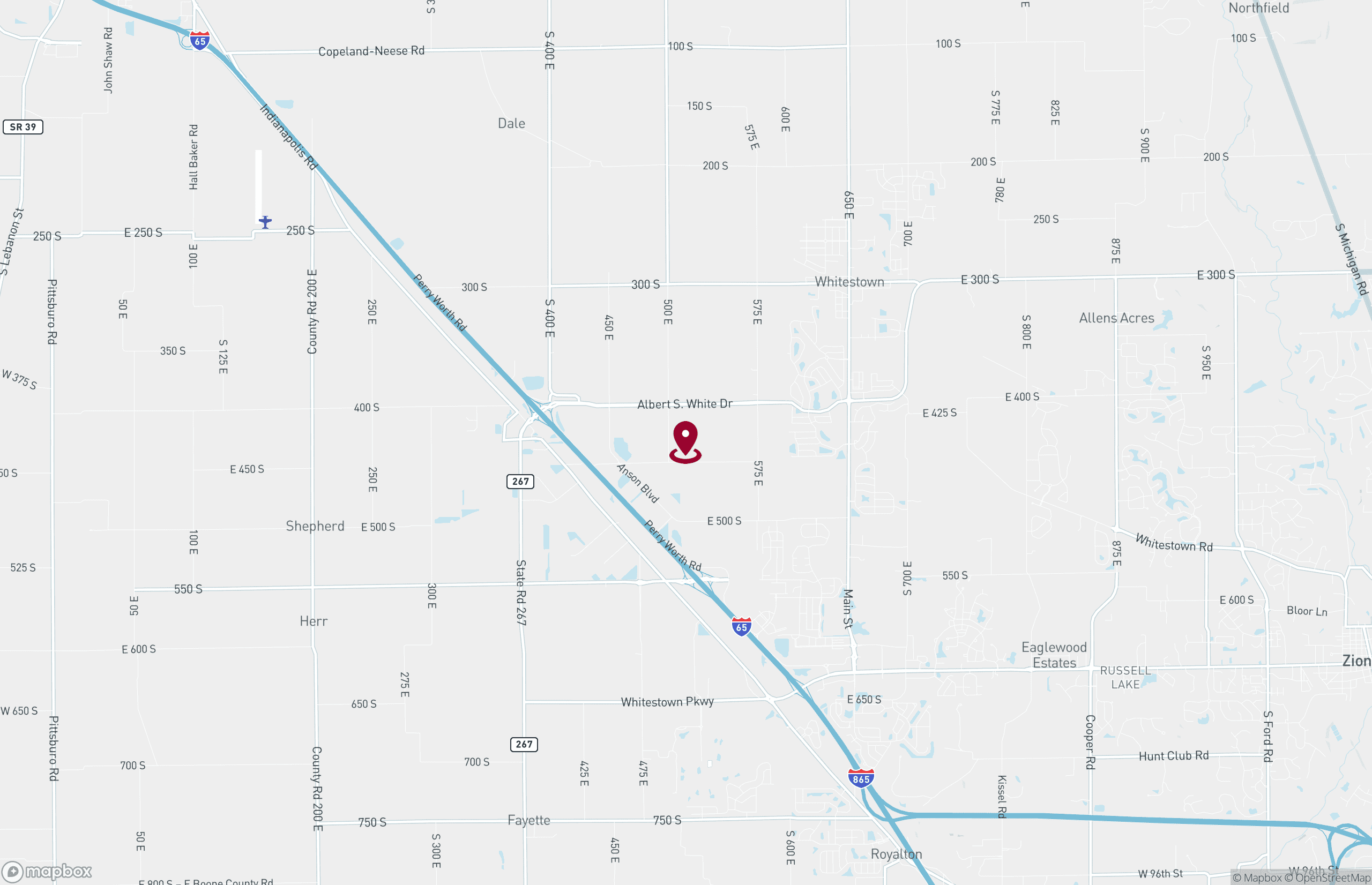 Industrial Property for Lease - 4255-4259 S 500, Whitestown, Indiana, 46075 (2)