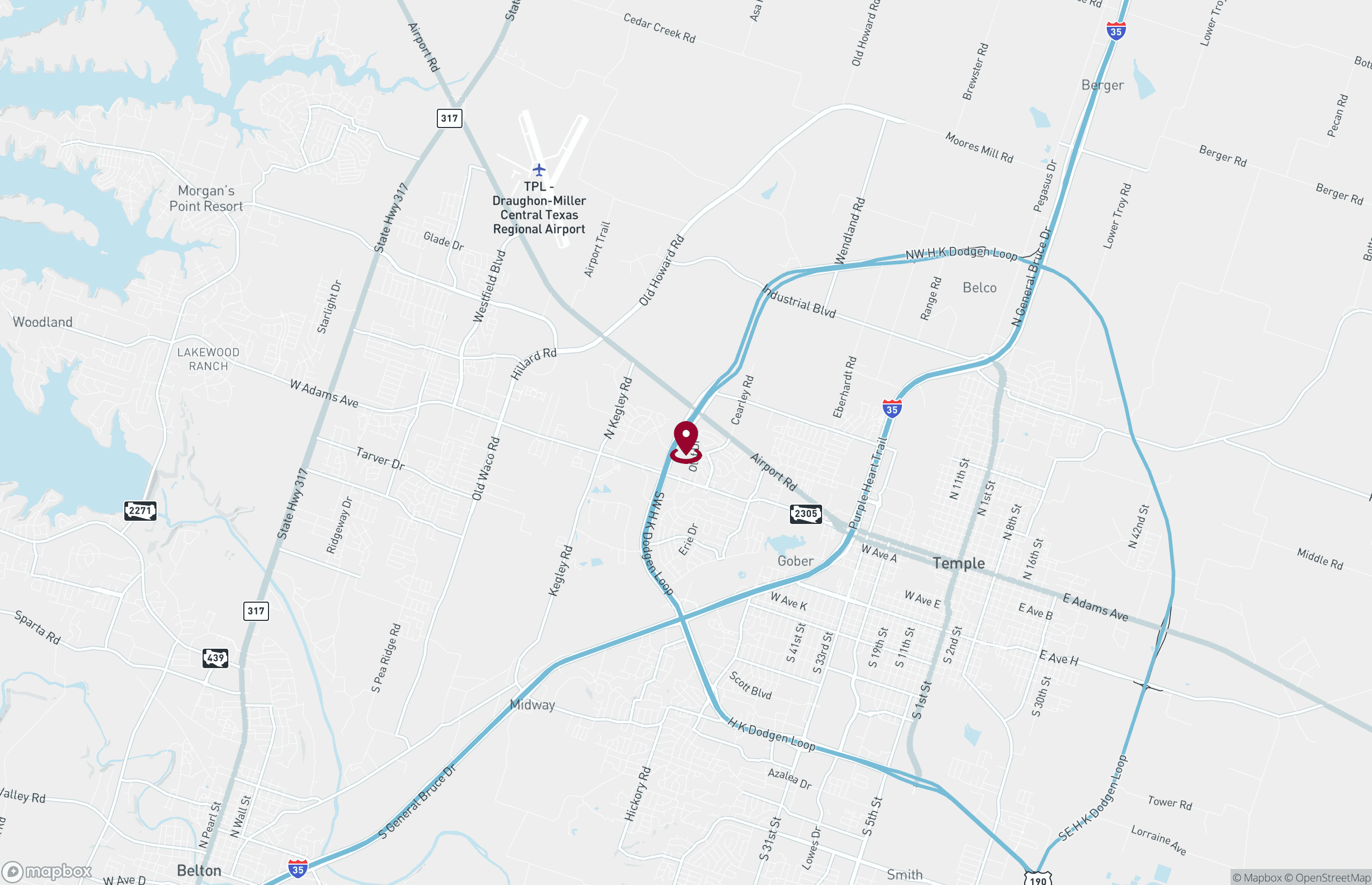 Land for Sale - 6500 Northwest H K Dodgen Loop Frontage Road, Temple, Texas, 76504 (2)