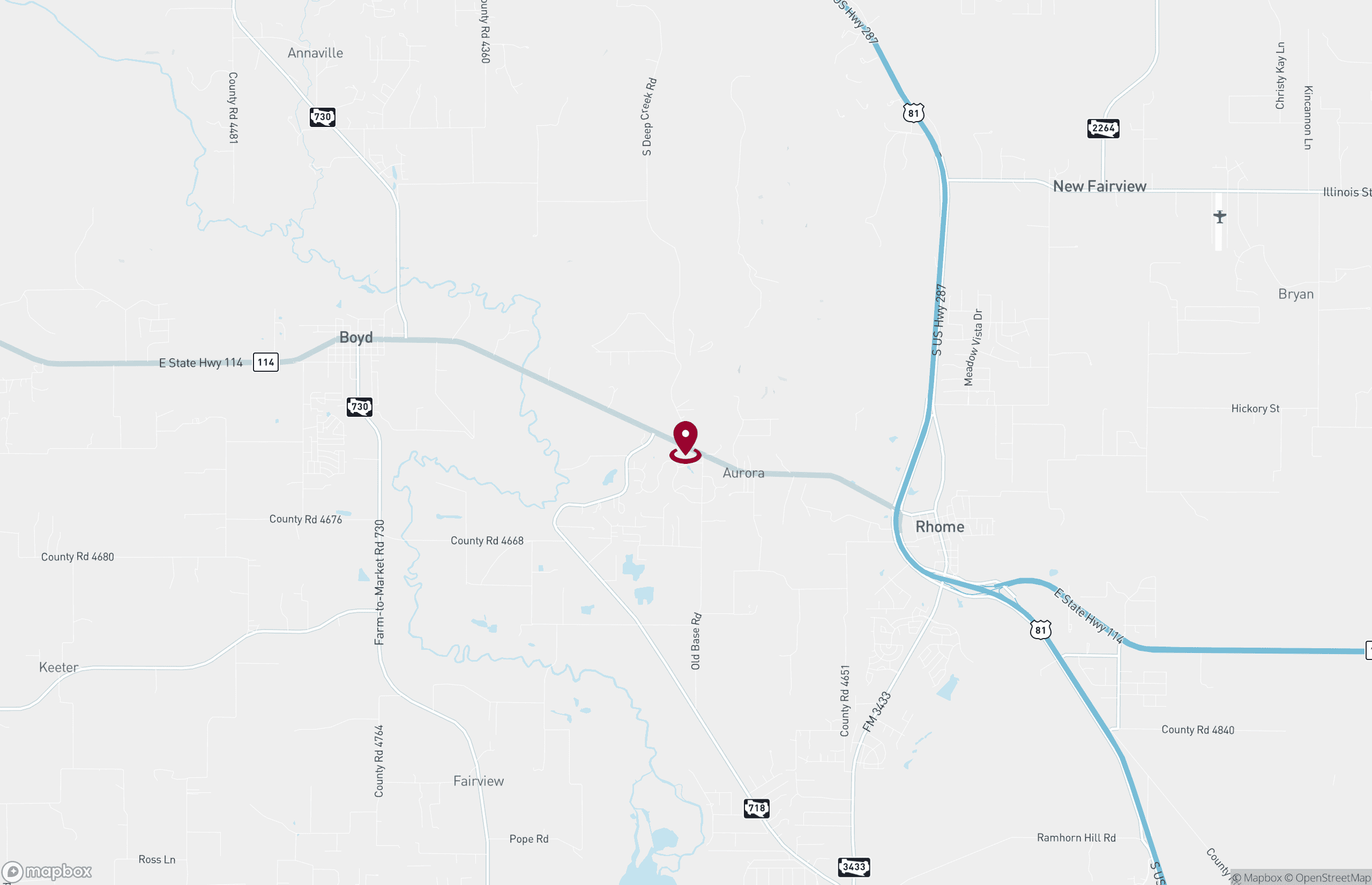 Map Land for Sale - 105 Deep Creek Rd, Aurora, Texas, 76078 (5)