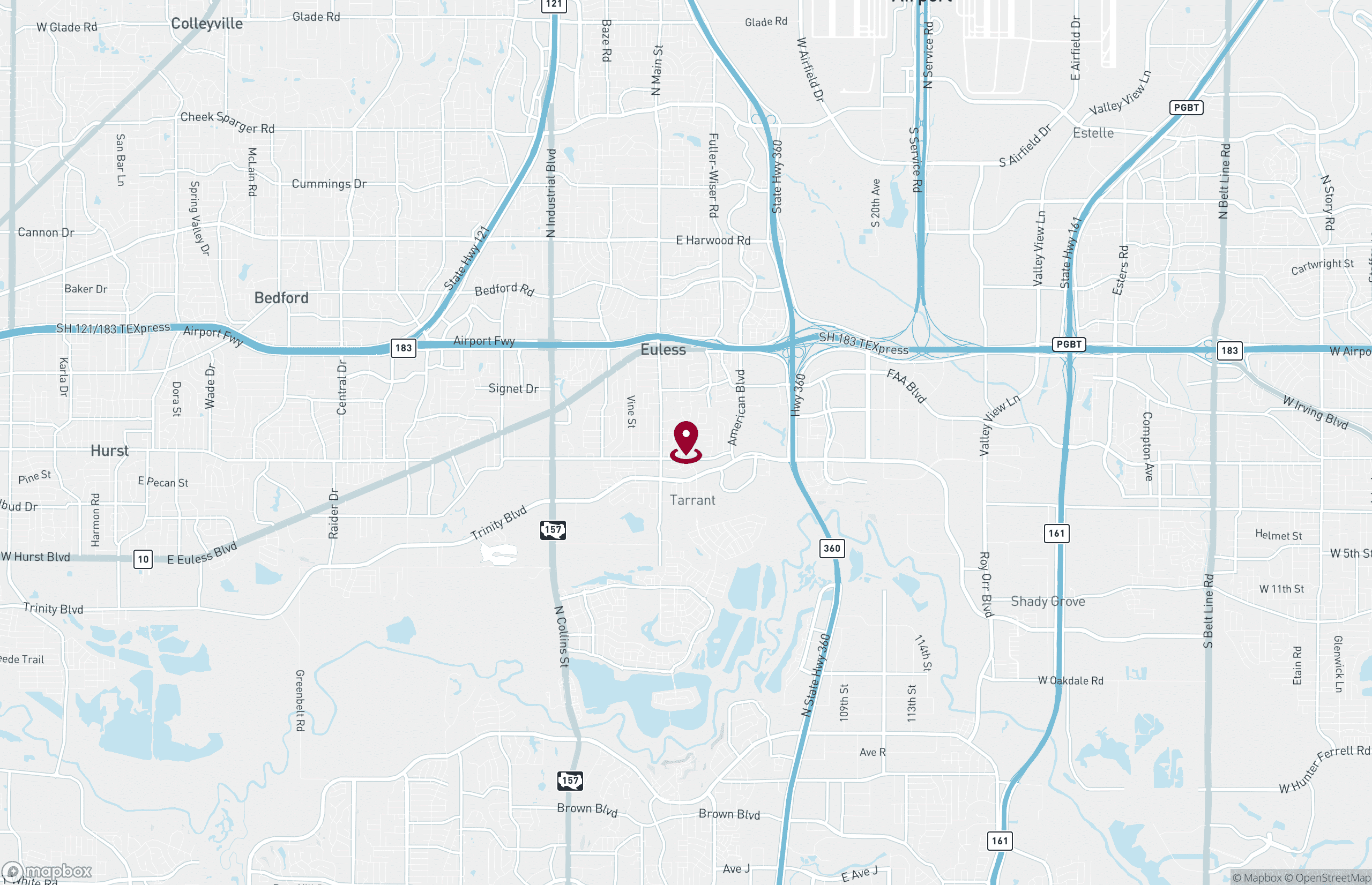 Map Industrial Property for Lease - 3246 Garden Brook Drive, Farmers Branch, Texas, 75234 (2)