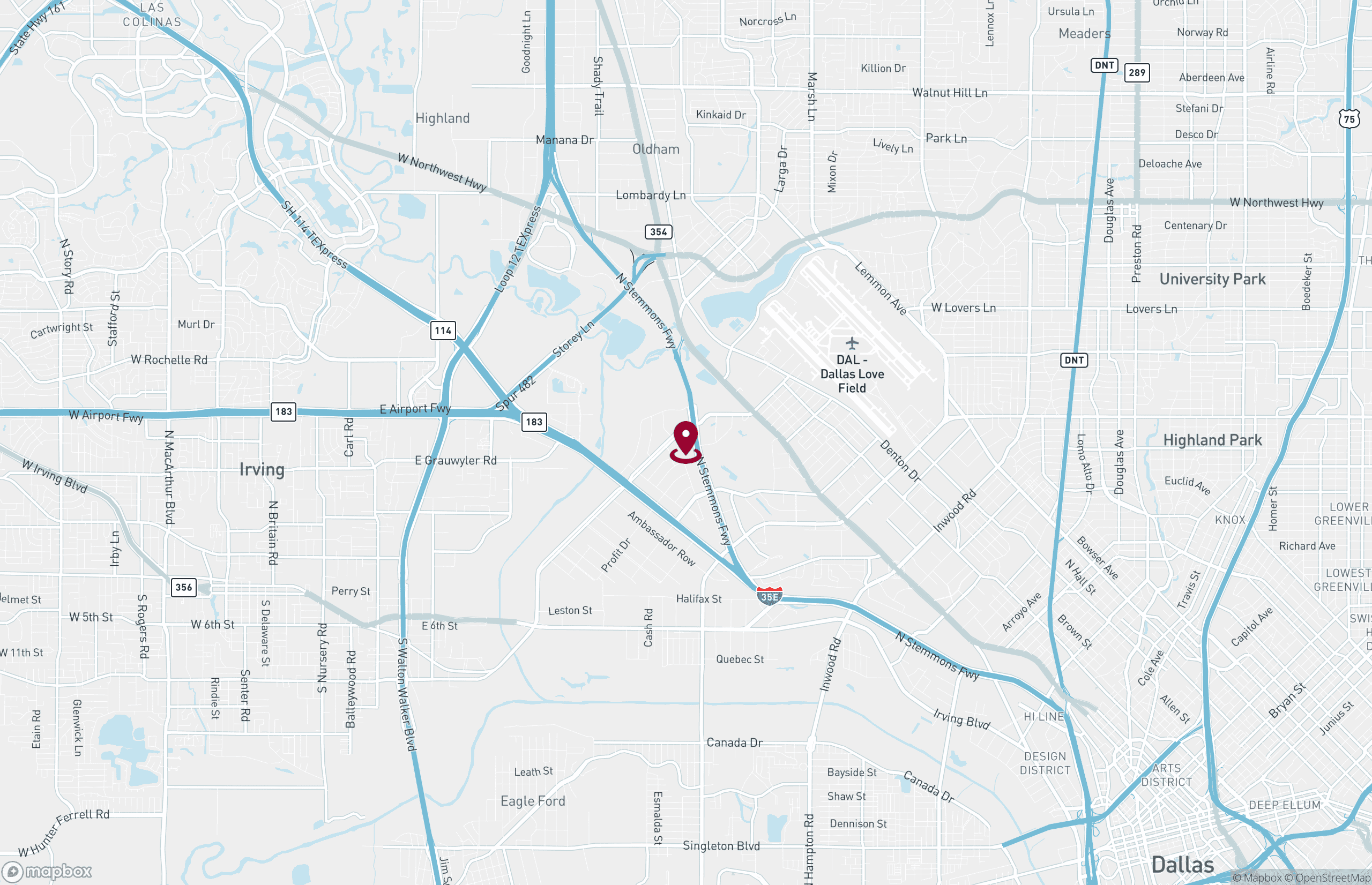 Industrial Property for Lease or Sale - 8733 N Stemmons Fwy Building A, Dallas, Texas, 75247 (2)