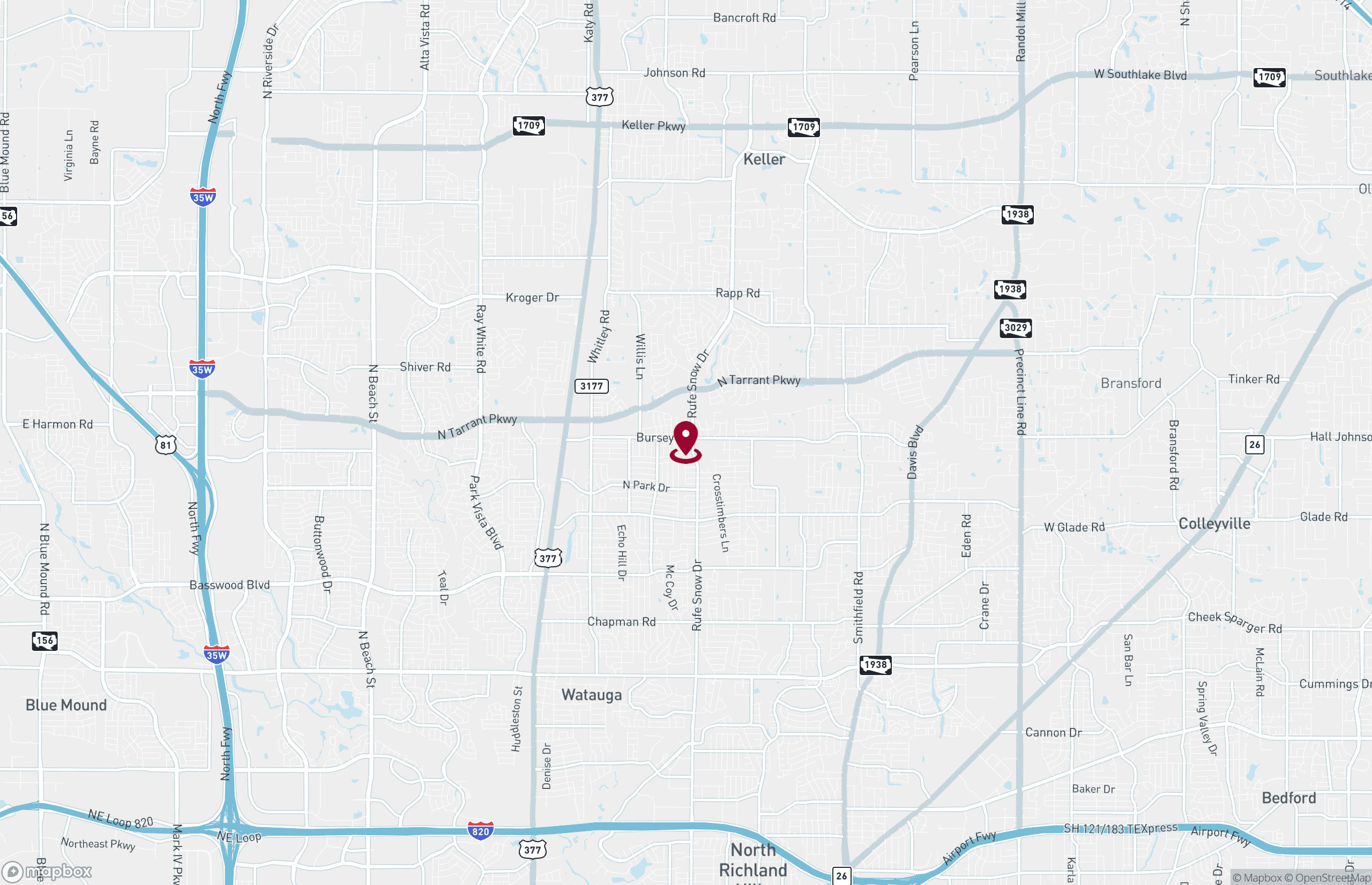 Retail Property for Lease or Sale - 6550 Bursey Rd, Watauga, Texas, 76148 (2)