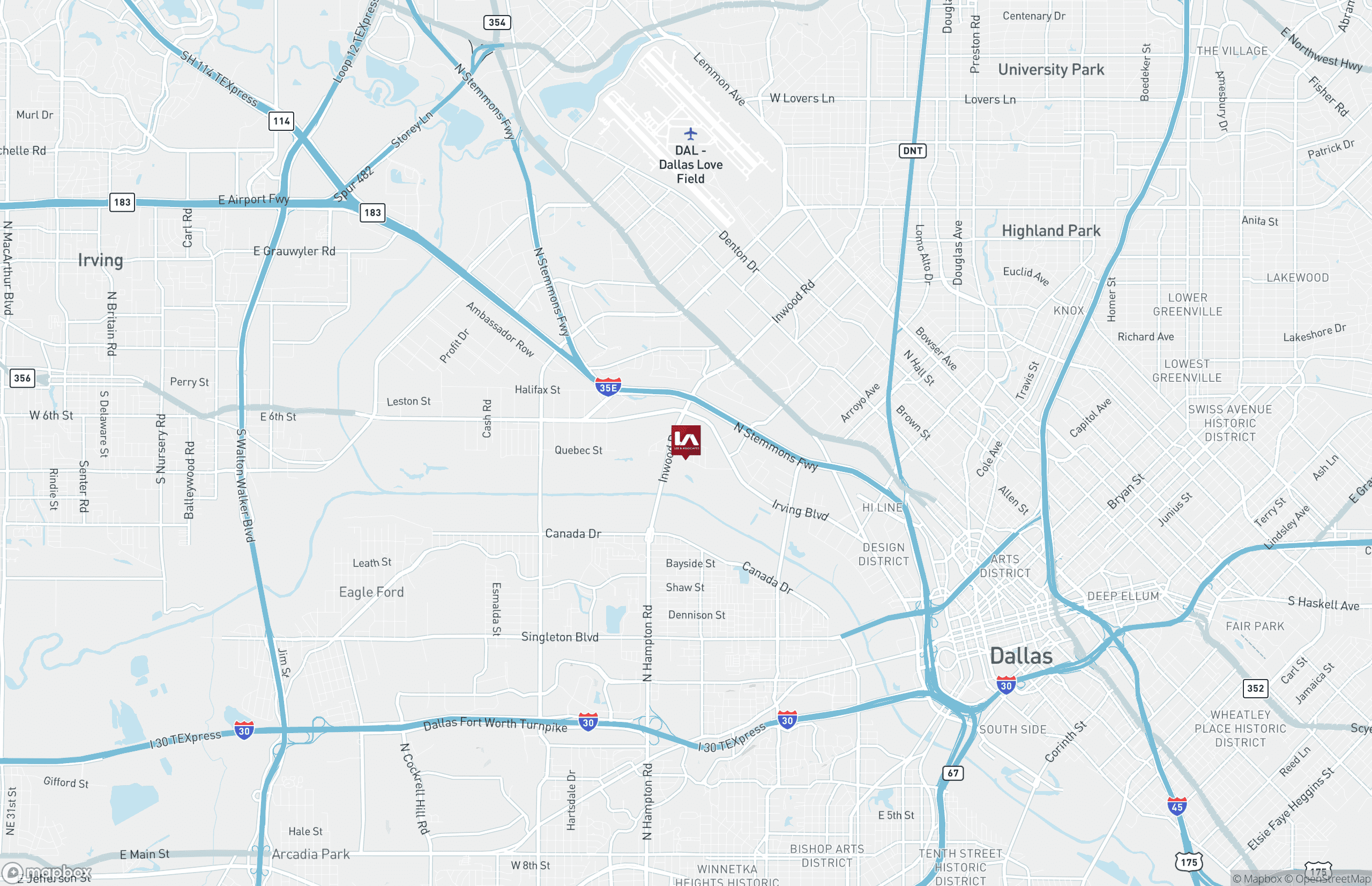 Industrial Property for Lease - 4763 Vicksburg St, Dallas, Texas, 75207 (2)