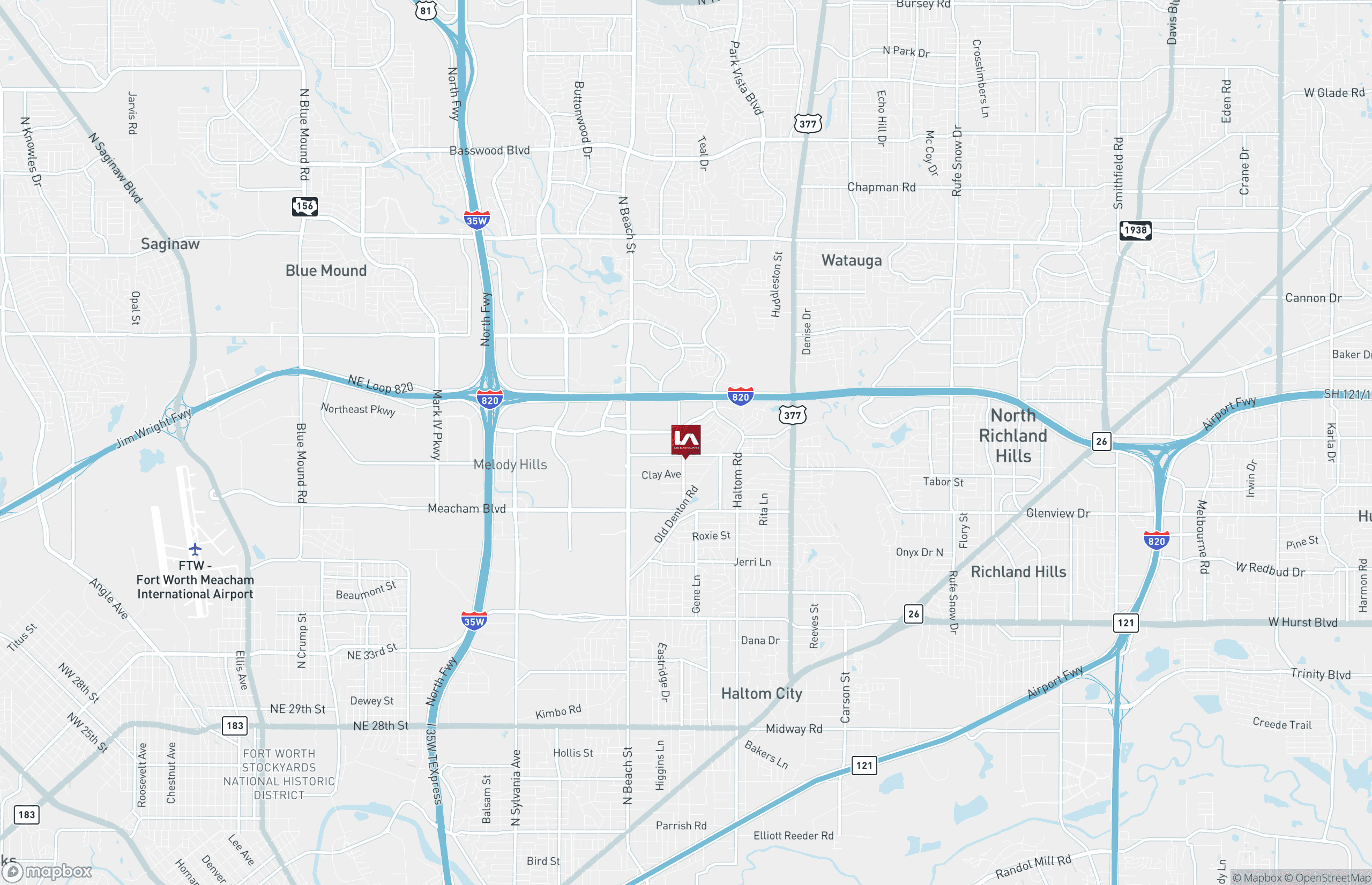 Industrial Property for Lease or Sale - 4900 Anderson Blvd - Building B, Northeast Tarrant, Texas, 76117 (2)