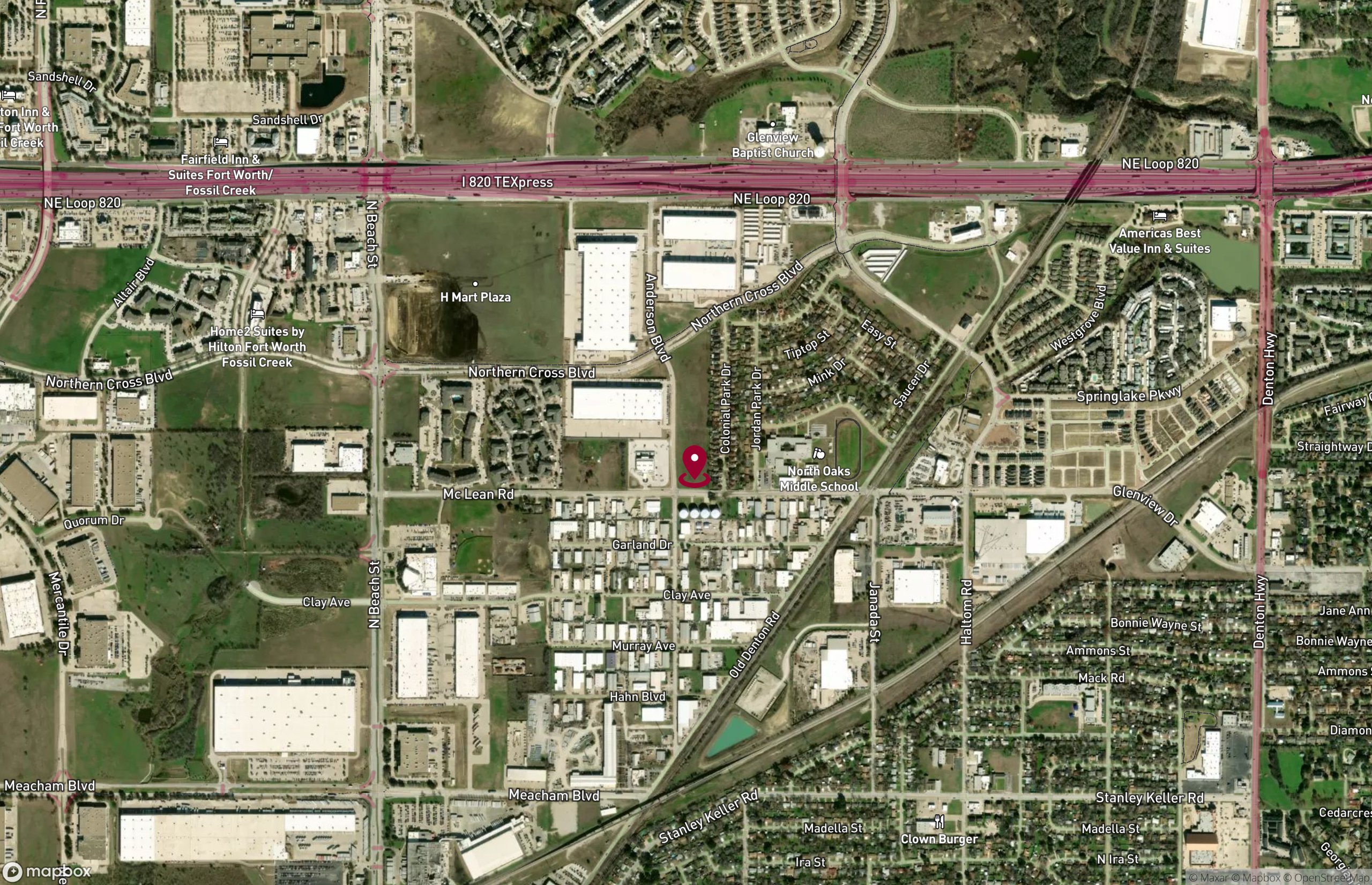 Industrial Property for Lease or Sale - 4800 Anderson Blvd - Building A, Haltom City, Texas, 76117 (2)
