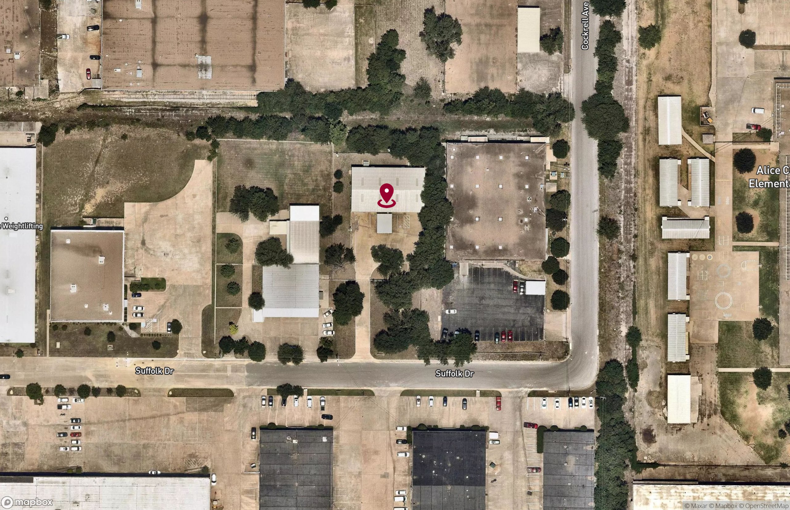 Map Industrial Property for Lease or Sale - 2920 Suffolk Drive, Fort Worth, Texas, 76133 (2)