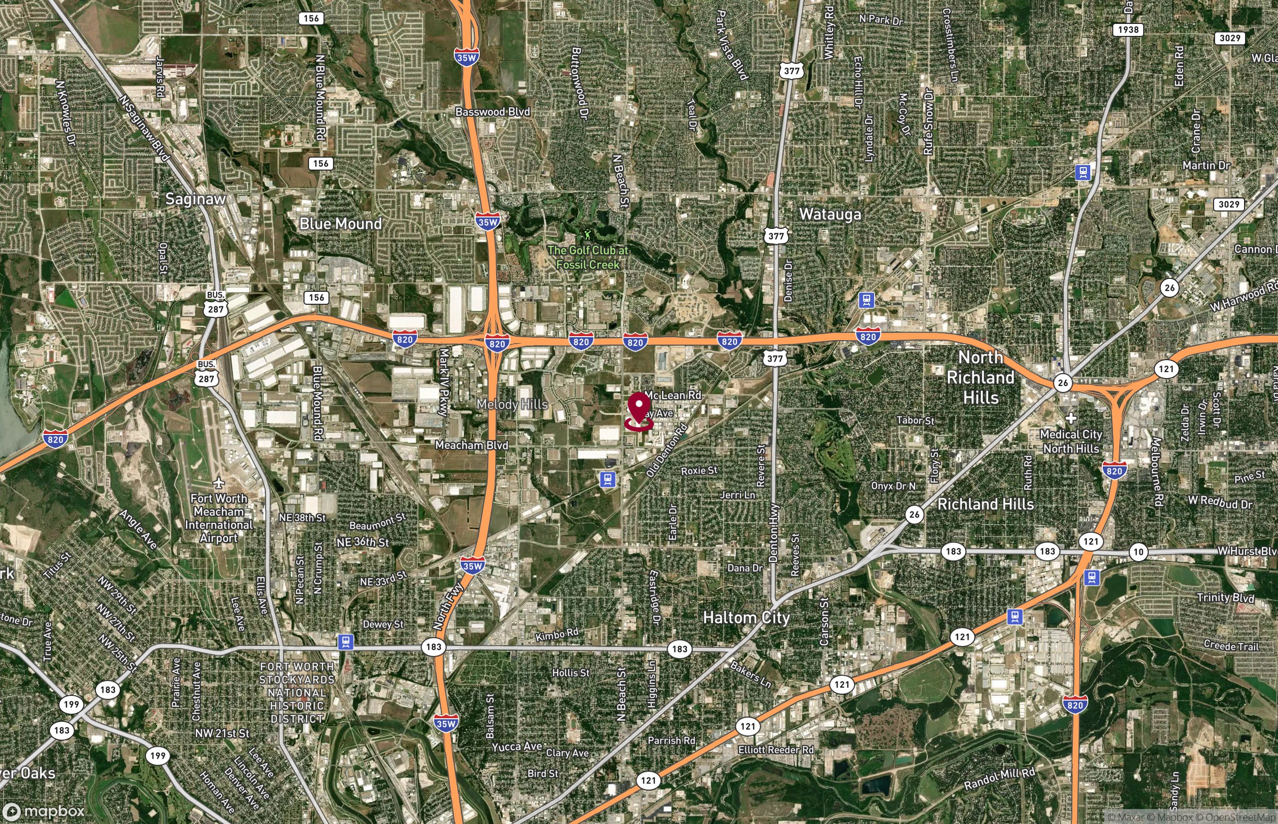 Industrial Property for Lease - 4013 Clay Avenue, Haltom City, Texas, 76117 (2)