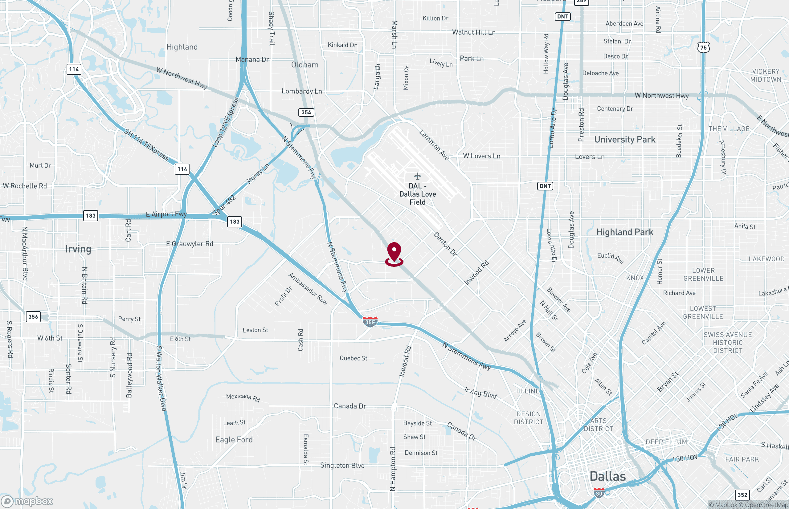 Industrial Property for Lease or Sale - 7224 Harry Hines Blvd, Dallas, Texas, 75235 (2)