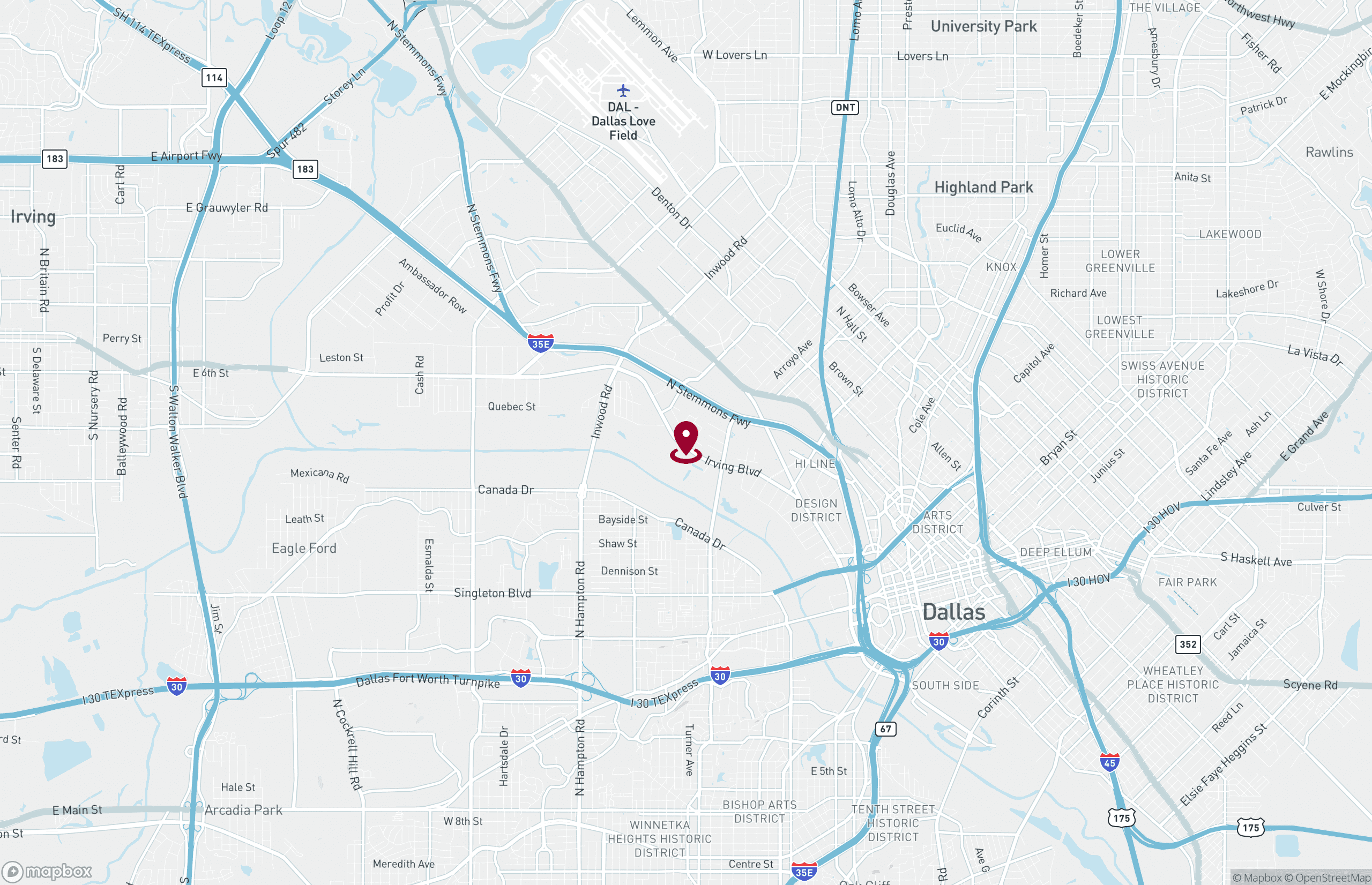 Industrial Property for Lease or Sale - 2450 Irving Blvd, Dallas, Texas, 75207 (2)