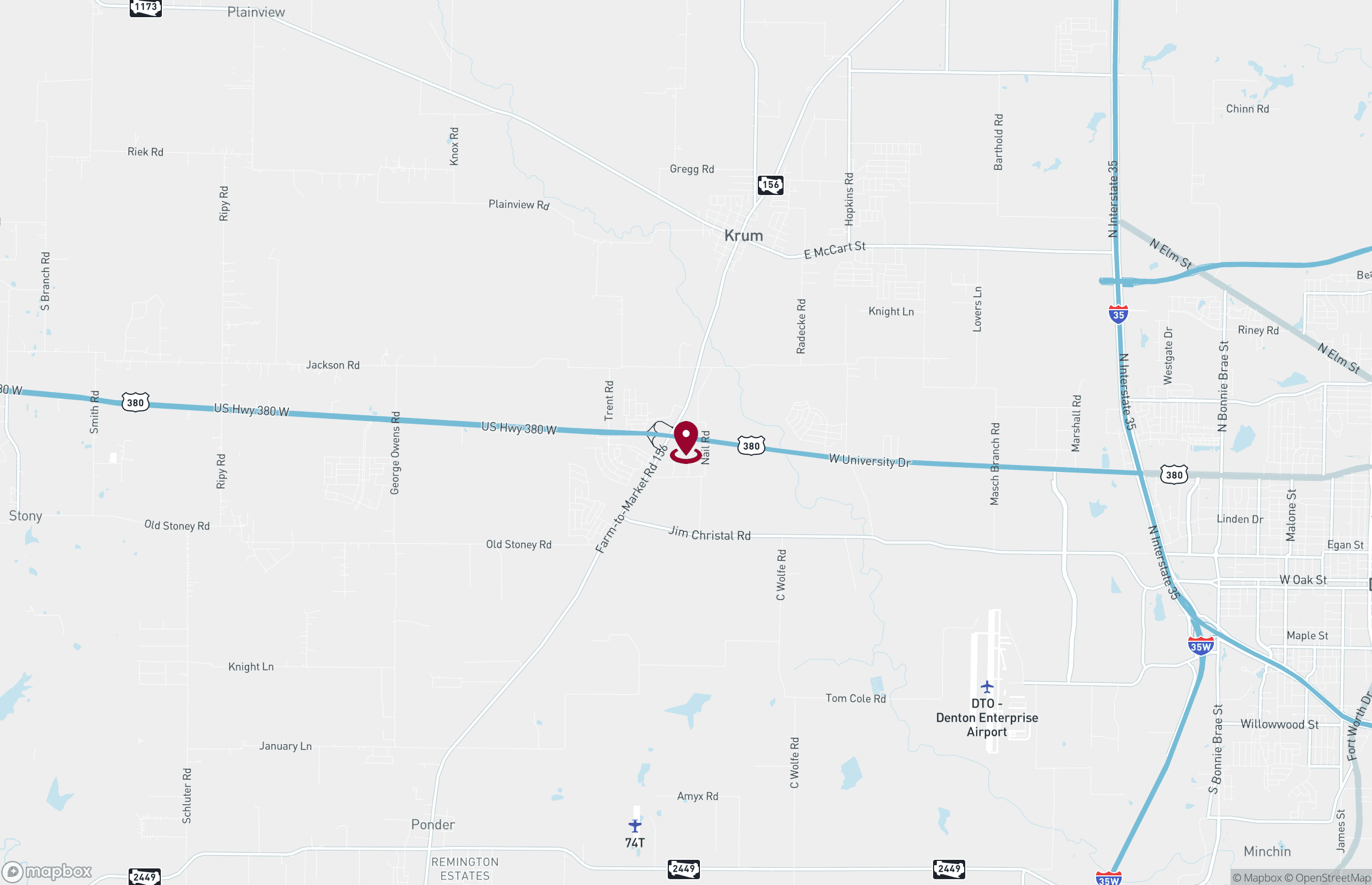 Industrial Property for Lease or Sale - 11525 U.S. 380, Krum, Texas, 76249 (2)
