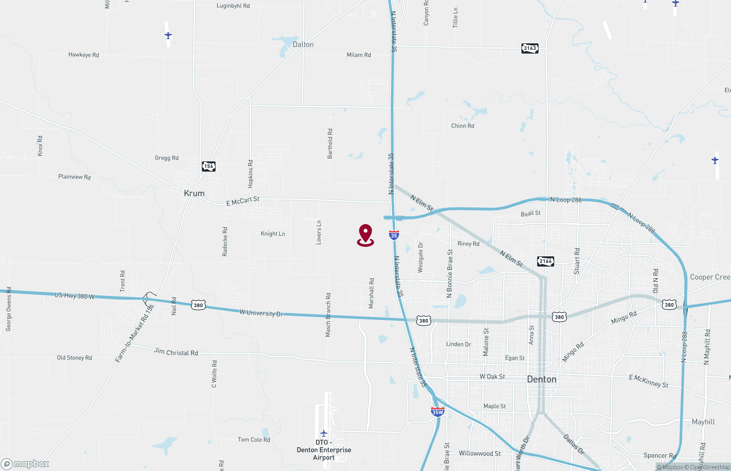 Map Industrial Property for Lease - TBD Harris Ranch Rd - Bldg C, Denton, Texas, 76207 (2)