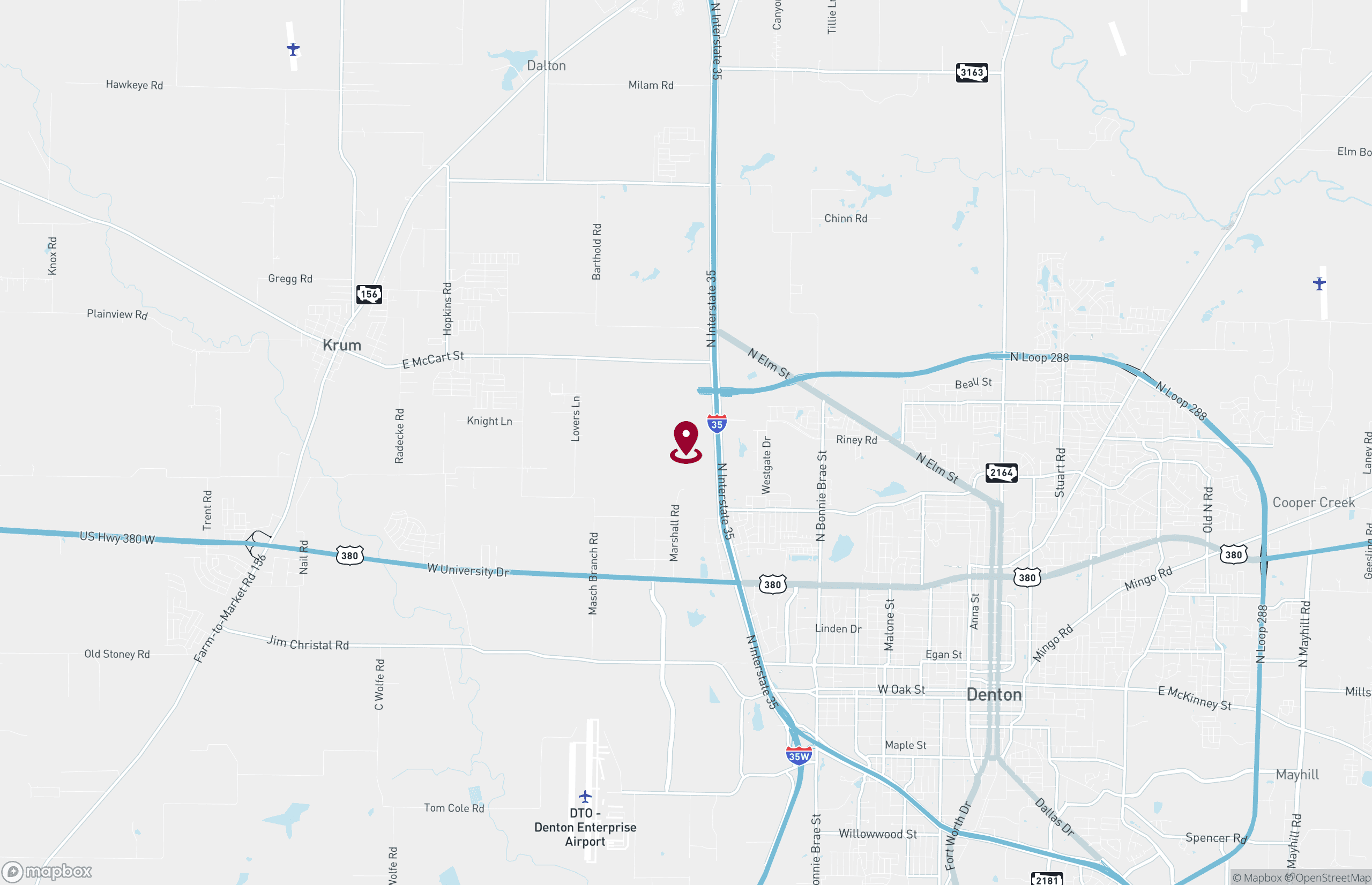 Map Industrial Property for Lease - TBD Harris Ranch Rd - Bldg J, Denton, Texas, 76207 (2)