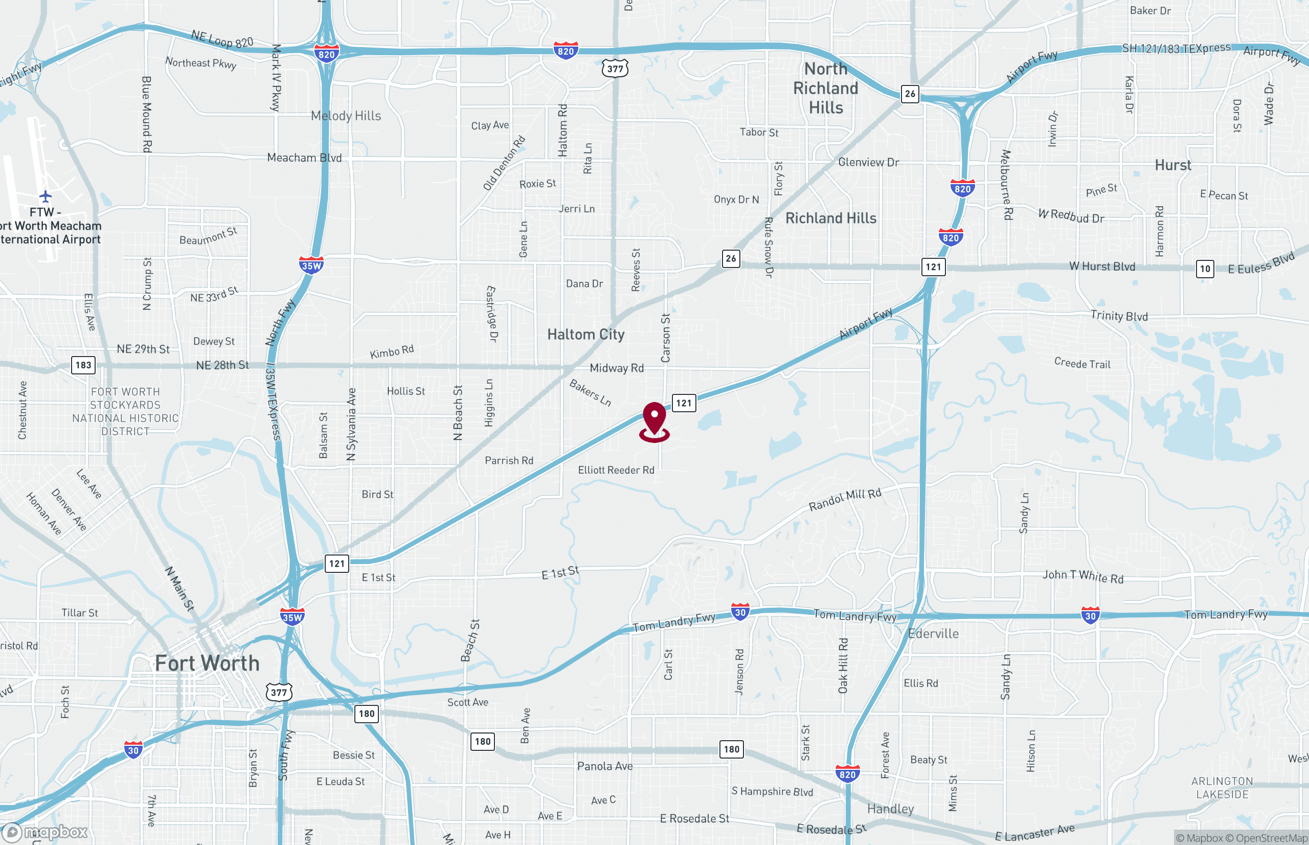 Industrial Property for Lease - 5940 Lower Birdville Rd- Bldg B, Haltom City, Texas, 76117 (2)